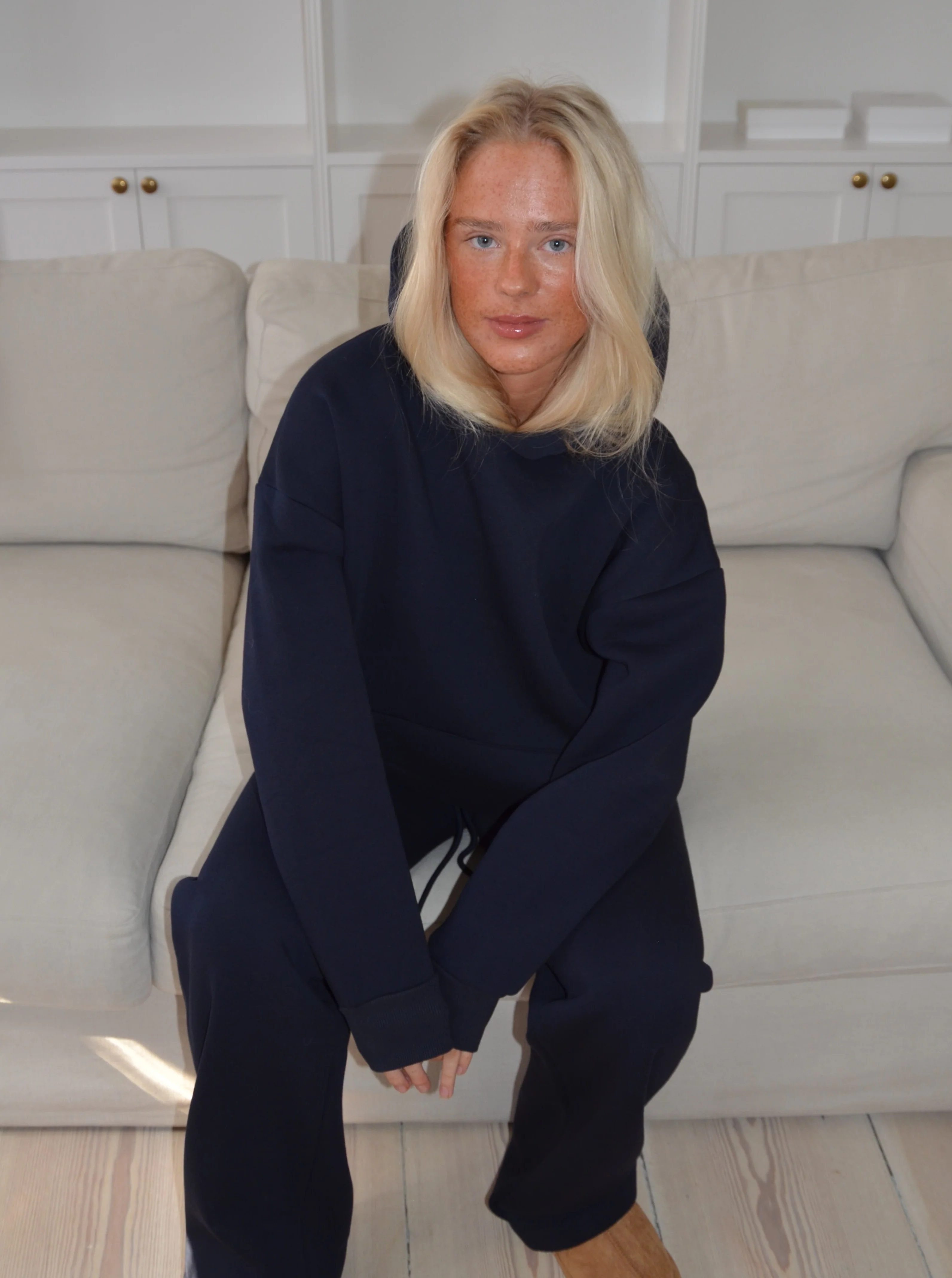 Anelise hoodie - Navy - Image 11