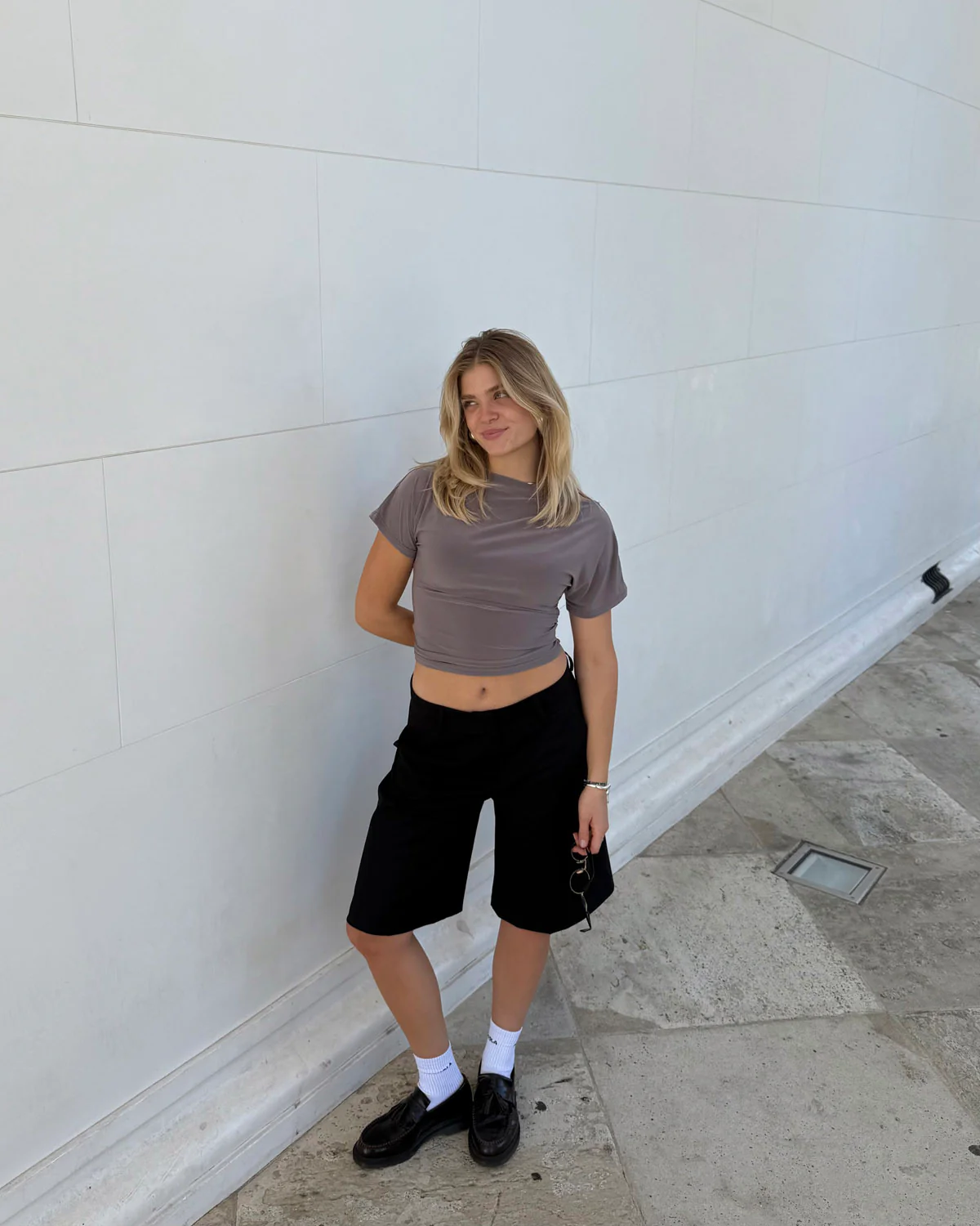 Noelia bermudashorts - Sort - Image 8
