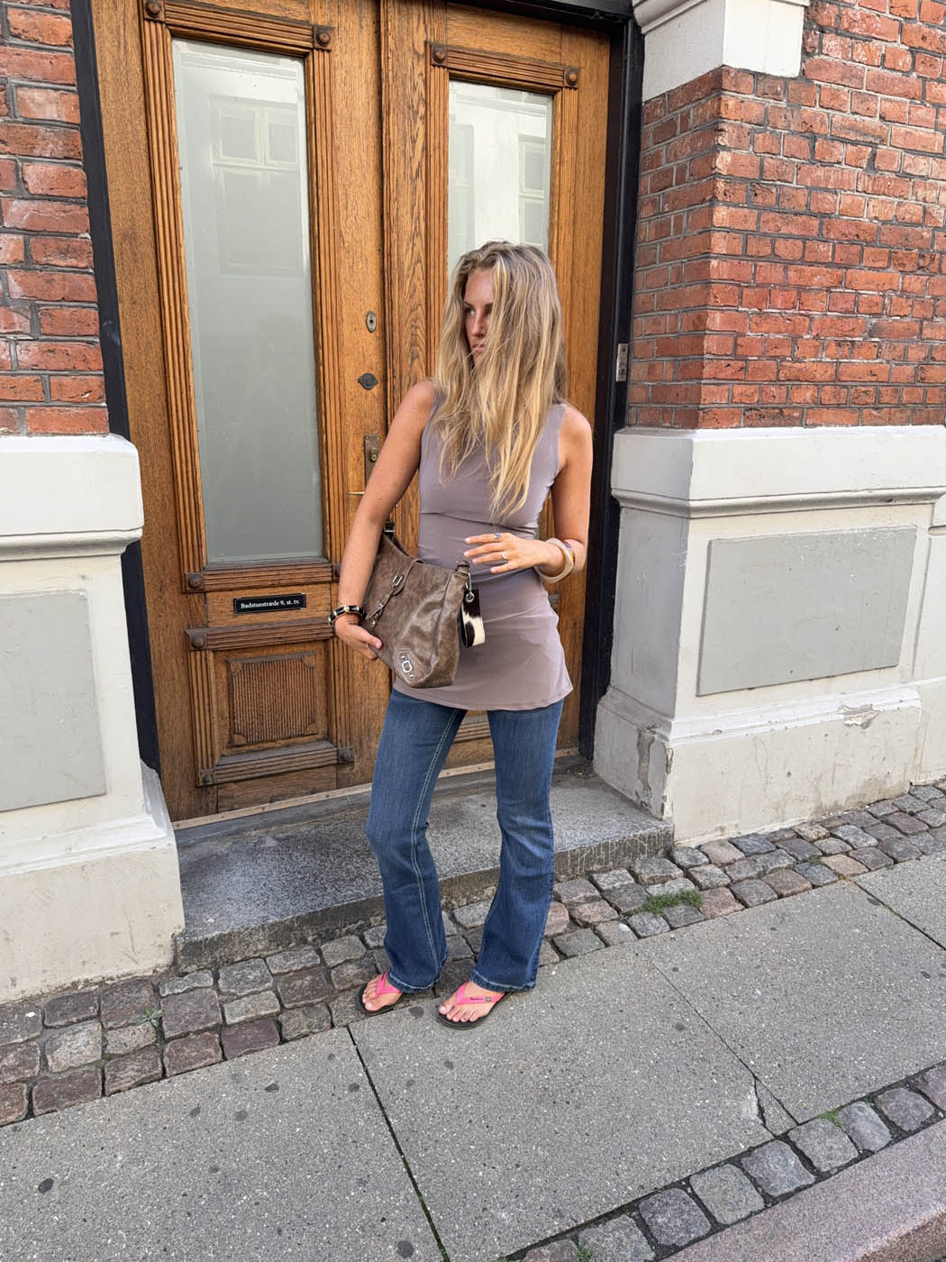 Bobby bootcut jeans - BlĂĄ denim - Image 10