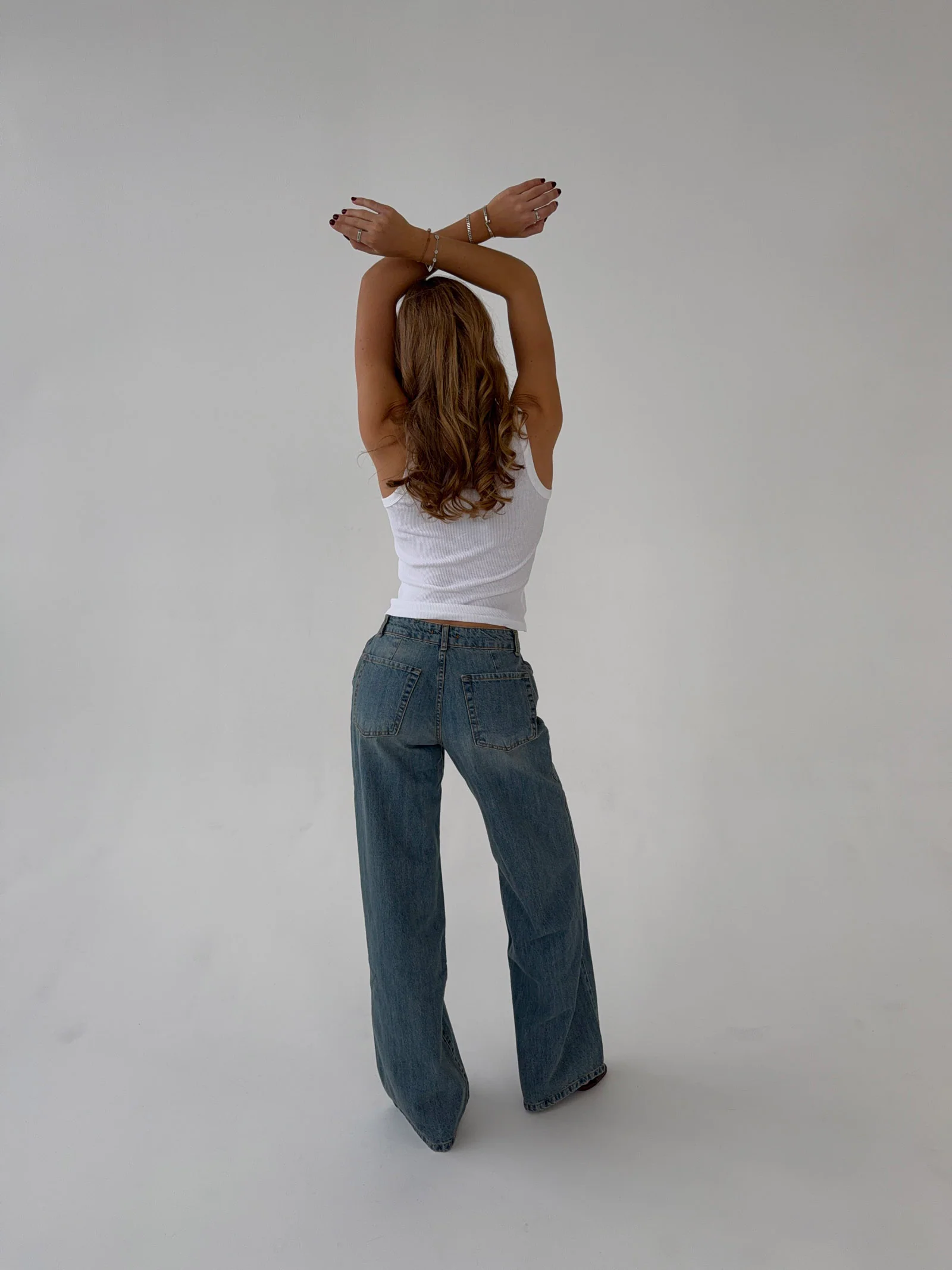 Samara jeans - Blå denim - Image 3
