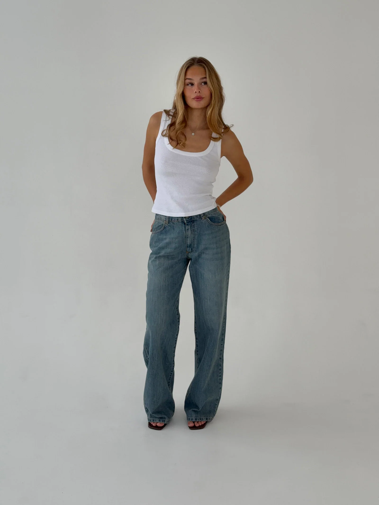 Samara jeans - Blå denim - Image 5