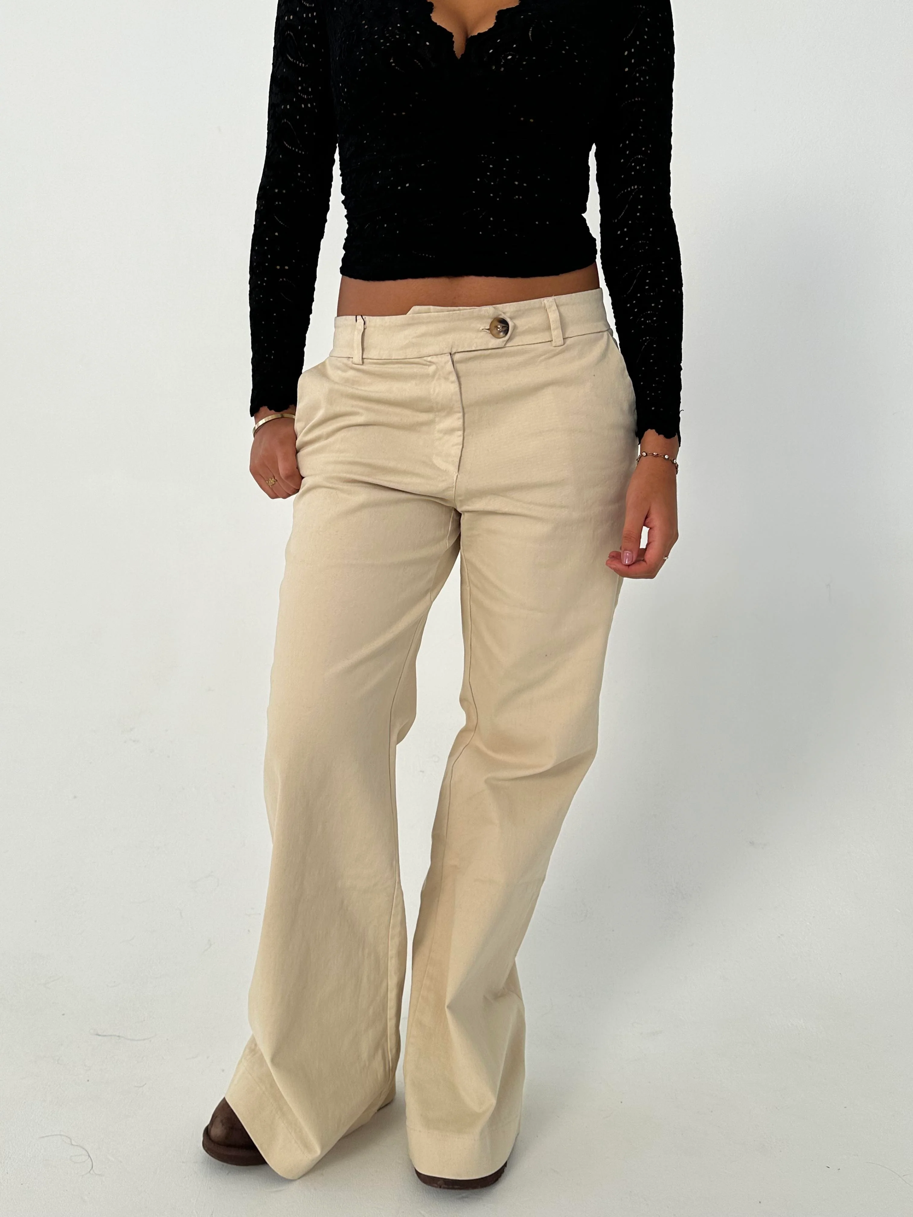 Romey bukser - Beige