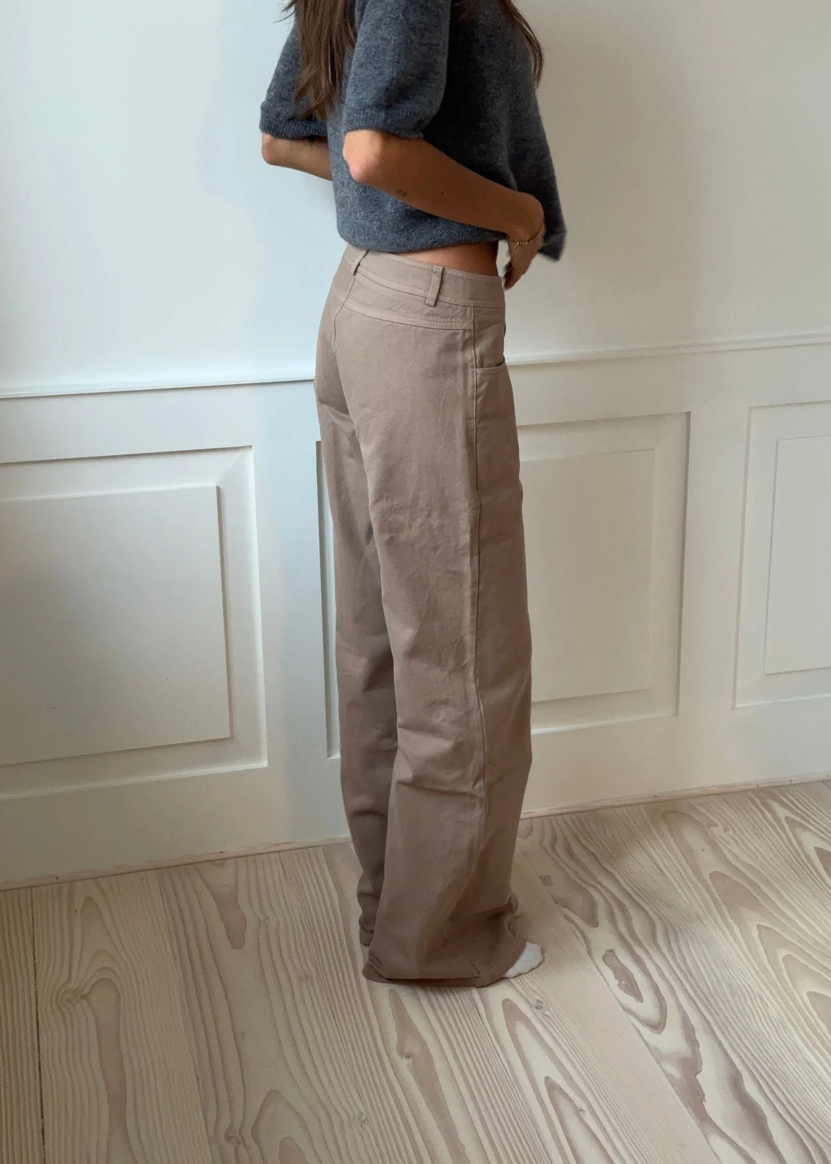 Lovia jeans - Taupe - Image 12