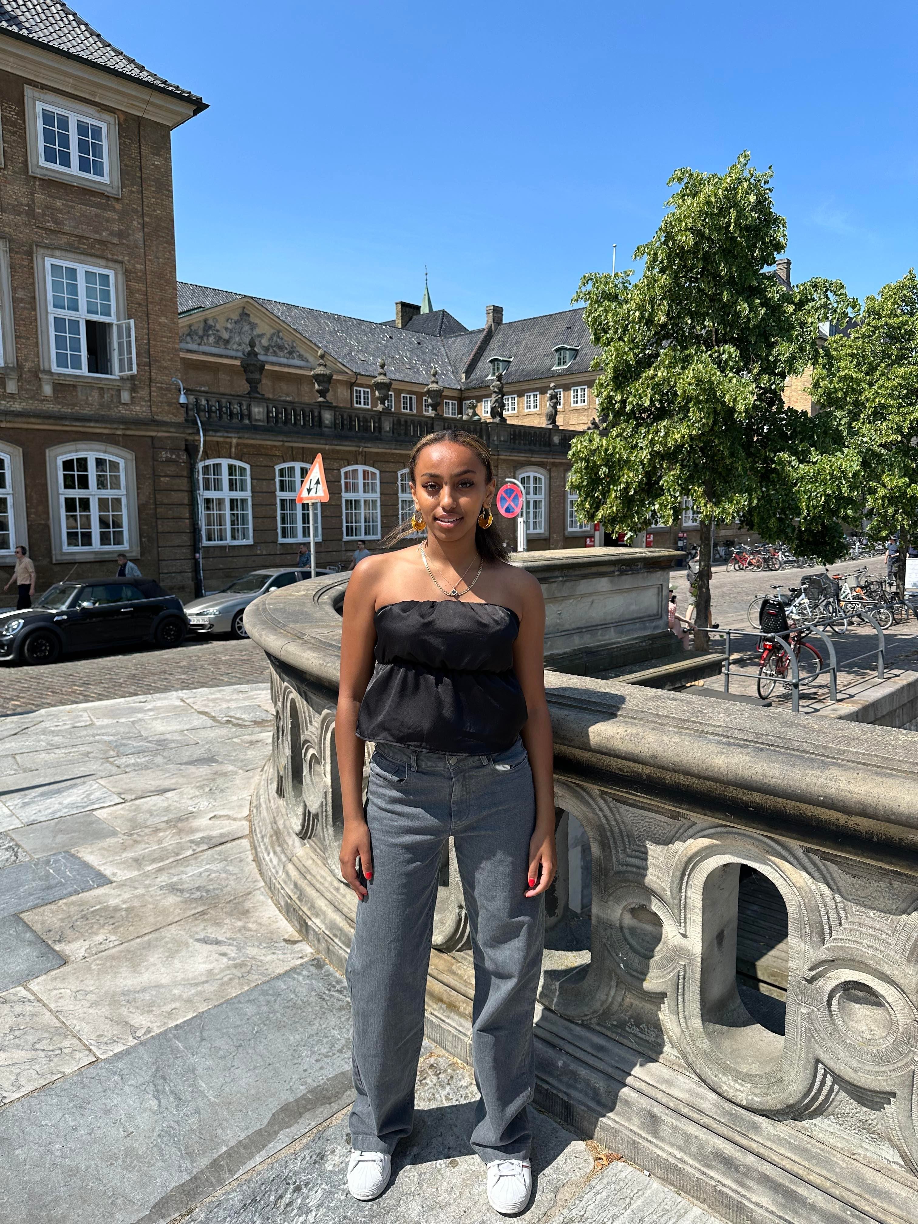 Nuna lavtaljede jeans - Grå - Image 4