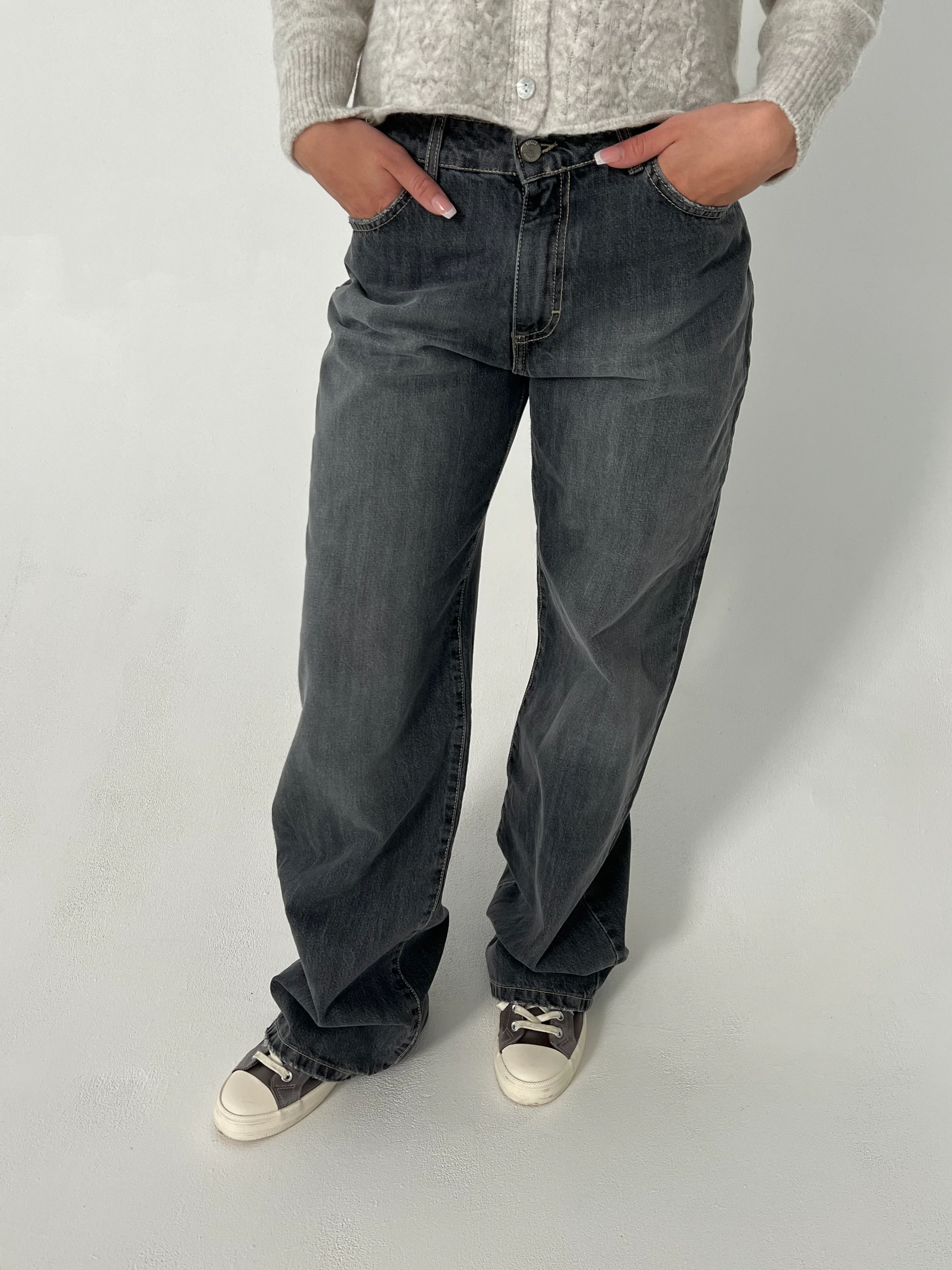 Audrey jeans - Grå - Image 17