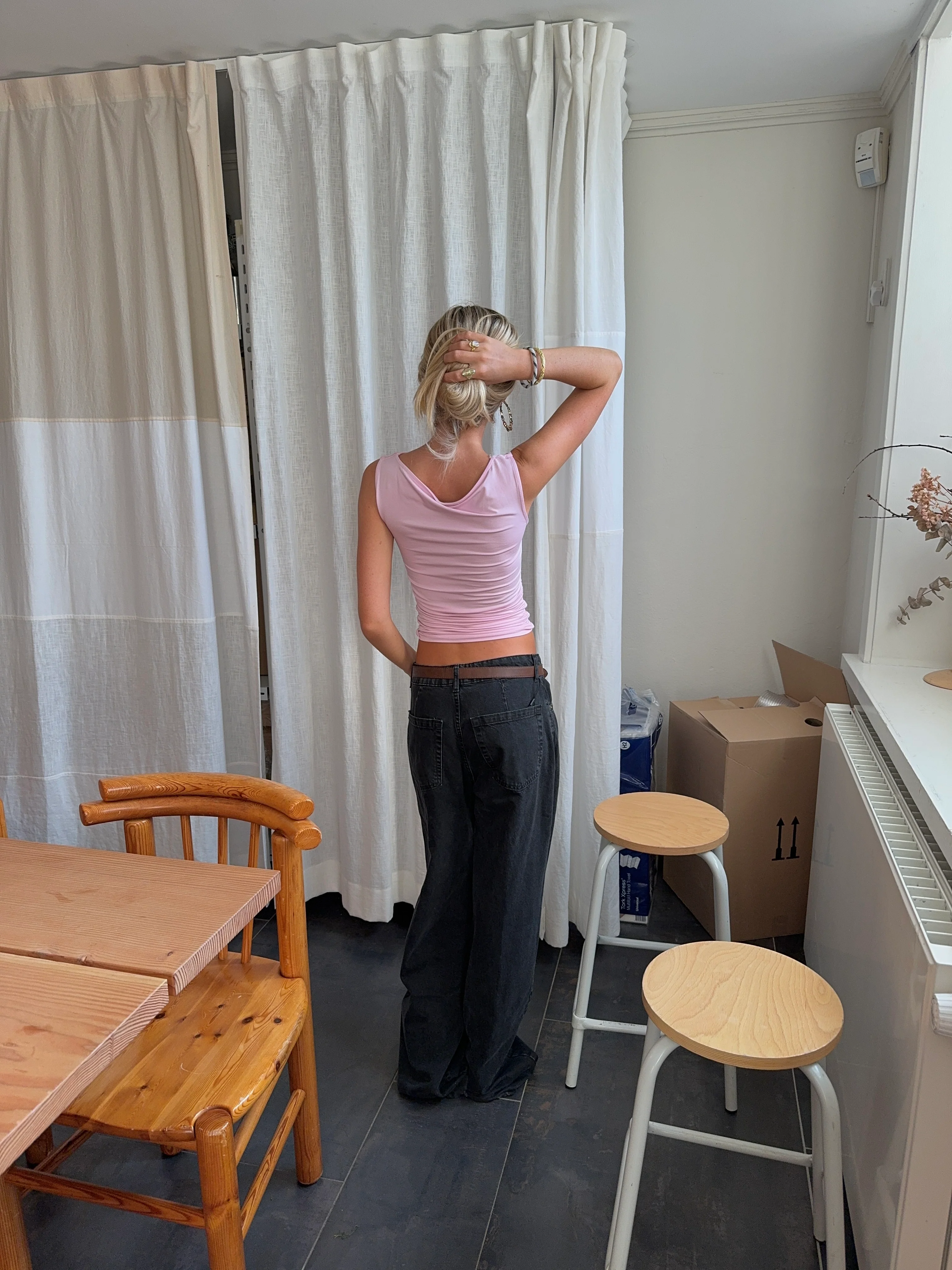Audrey jeans - Sort - Image 11
