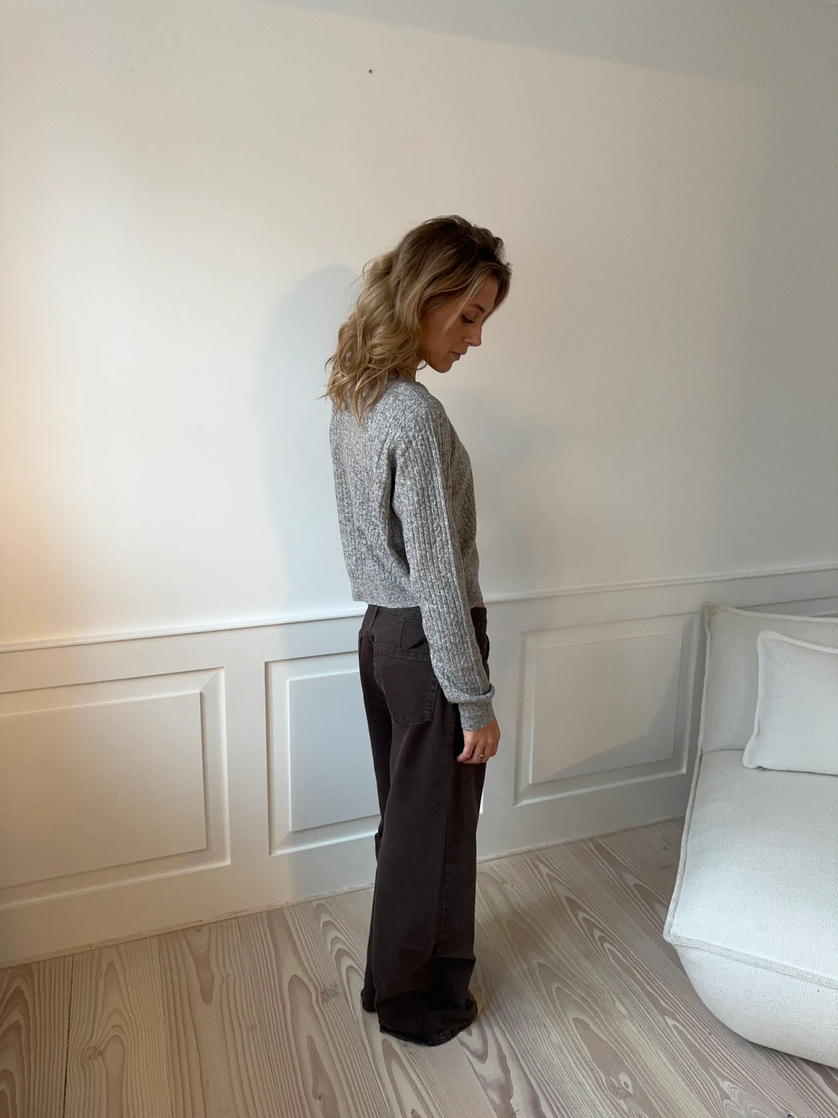 Audrey jeans - Mørkebrun - Image 17