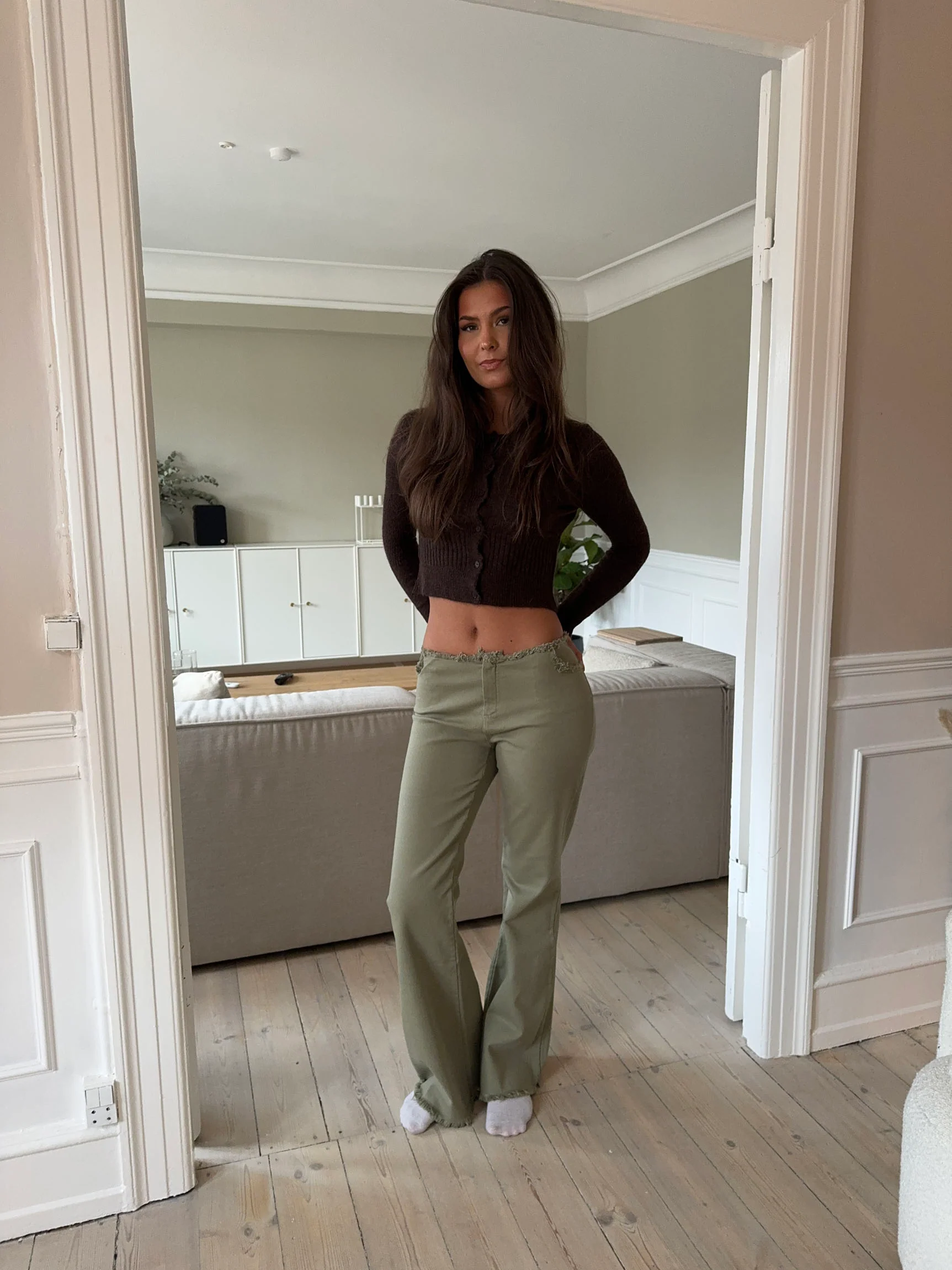 Neola jeans - Kaki - Image 10