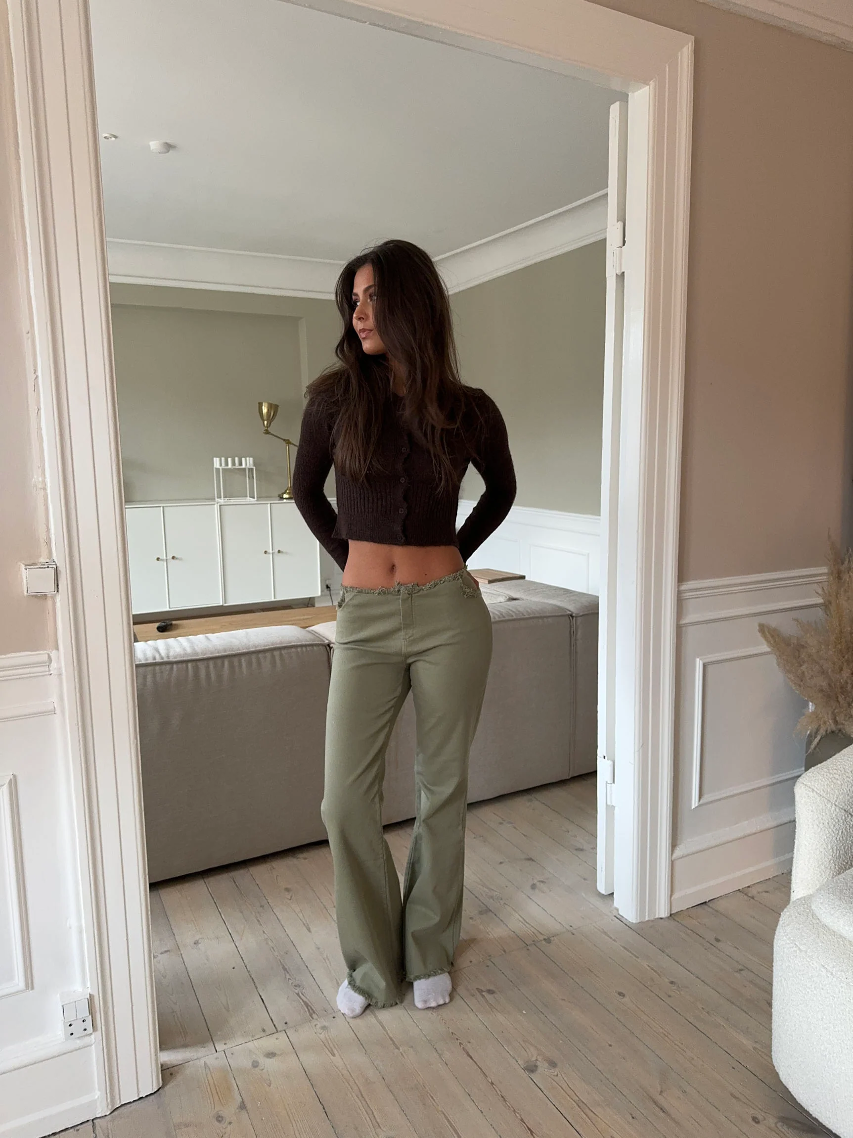 Neola jeans - Kaki - Image 11