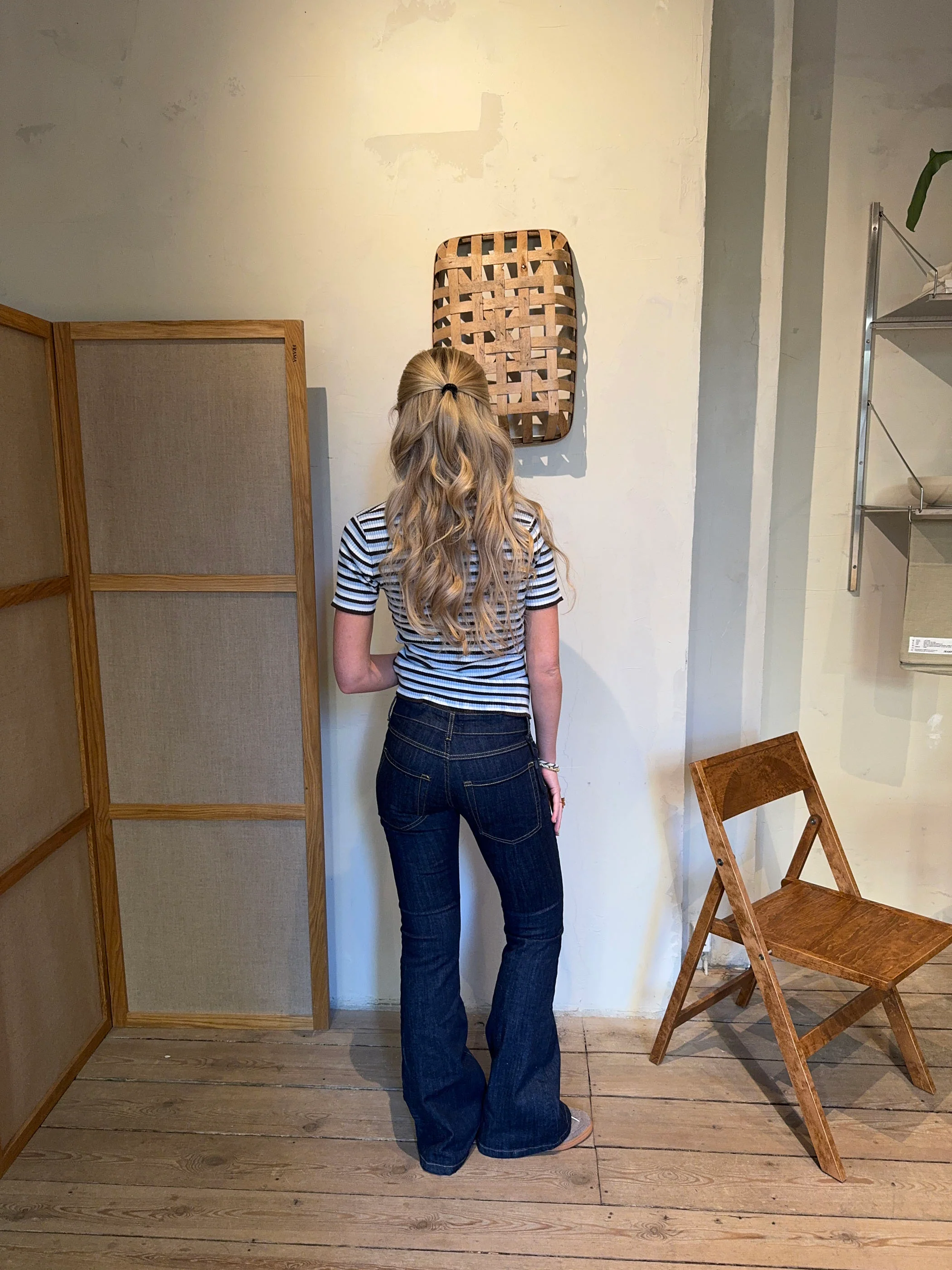 Senia bootcut jeans - Mørkeblå - Image 3