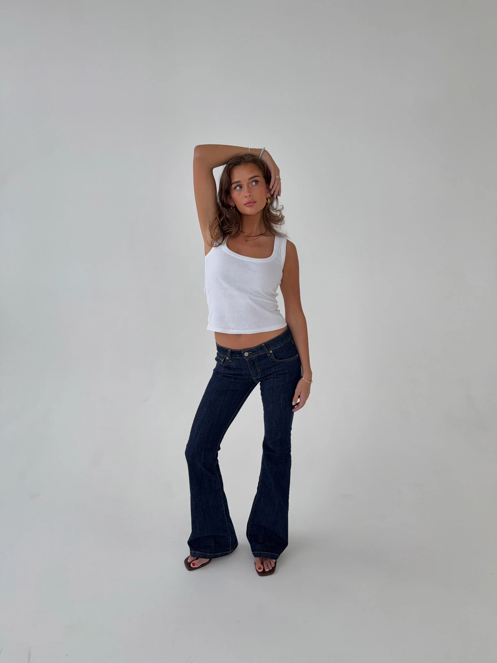 Senia bootcut jeans - Mørkeblå - Image 8