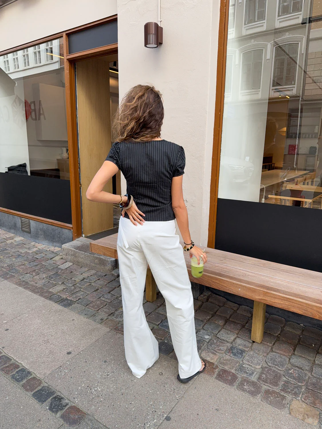 Sussa bukser med detaljer - Hvid - Image 10