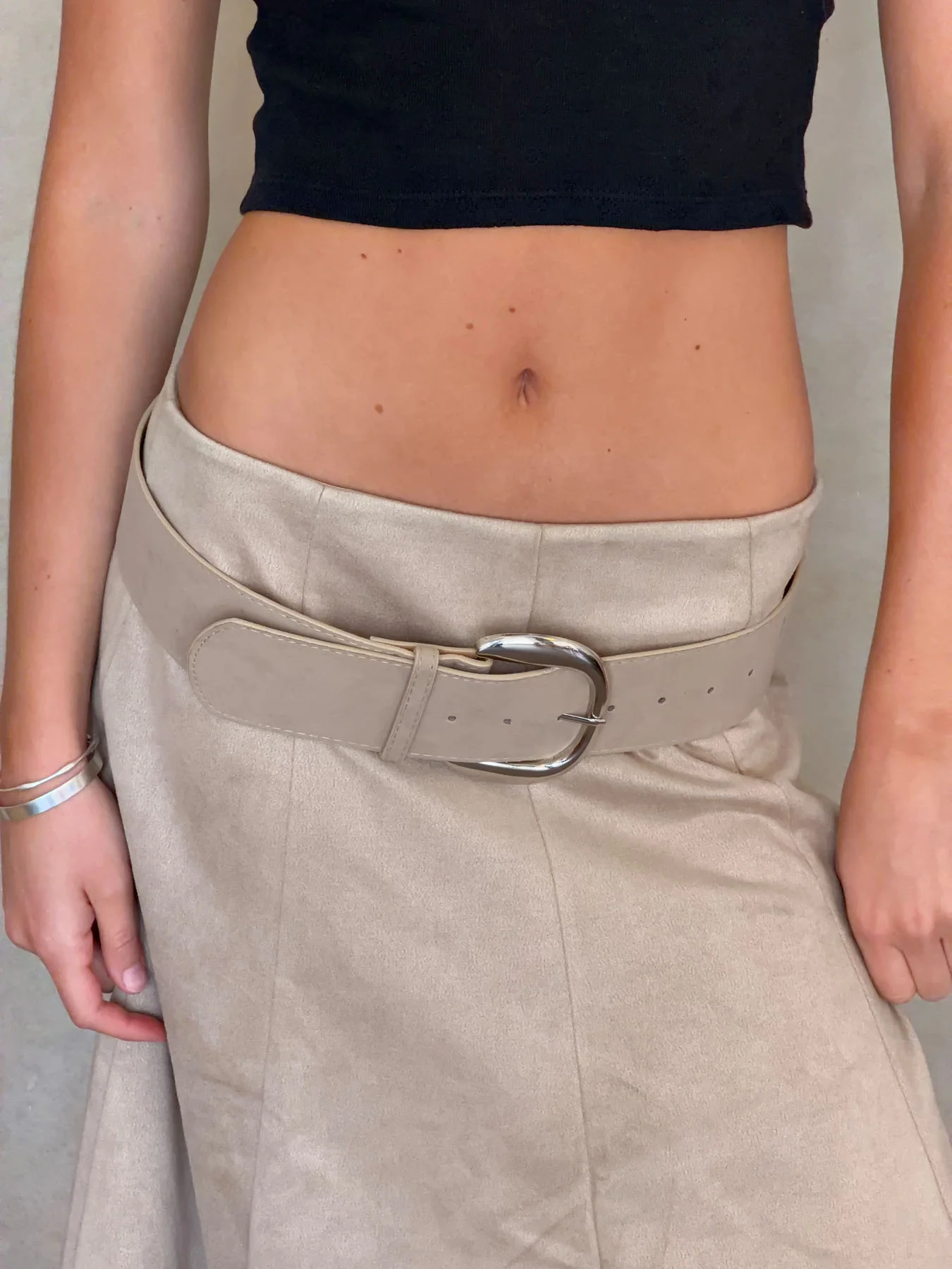 Wela bælte - Beige - Image 13
