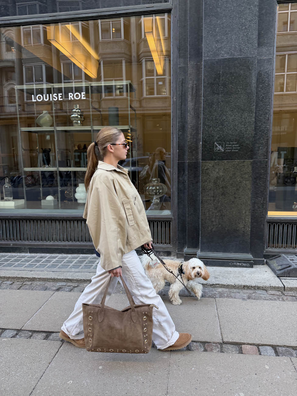 Lyra taske med nitter - Brun - Image 4