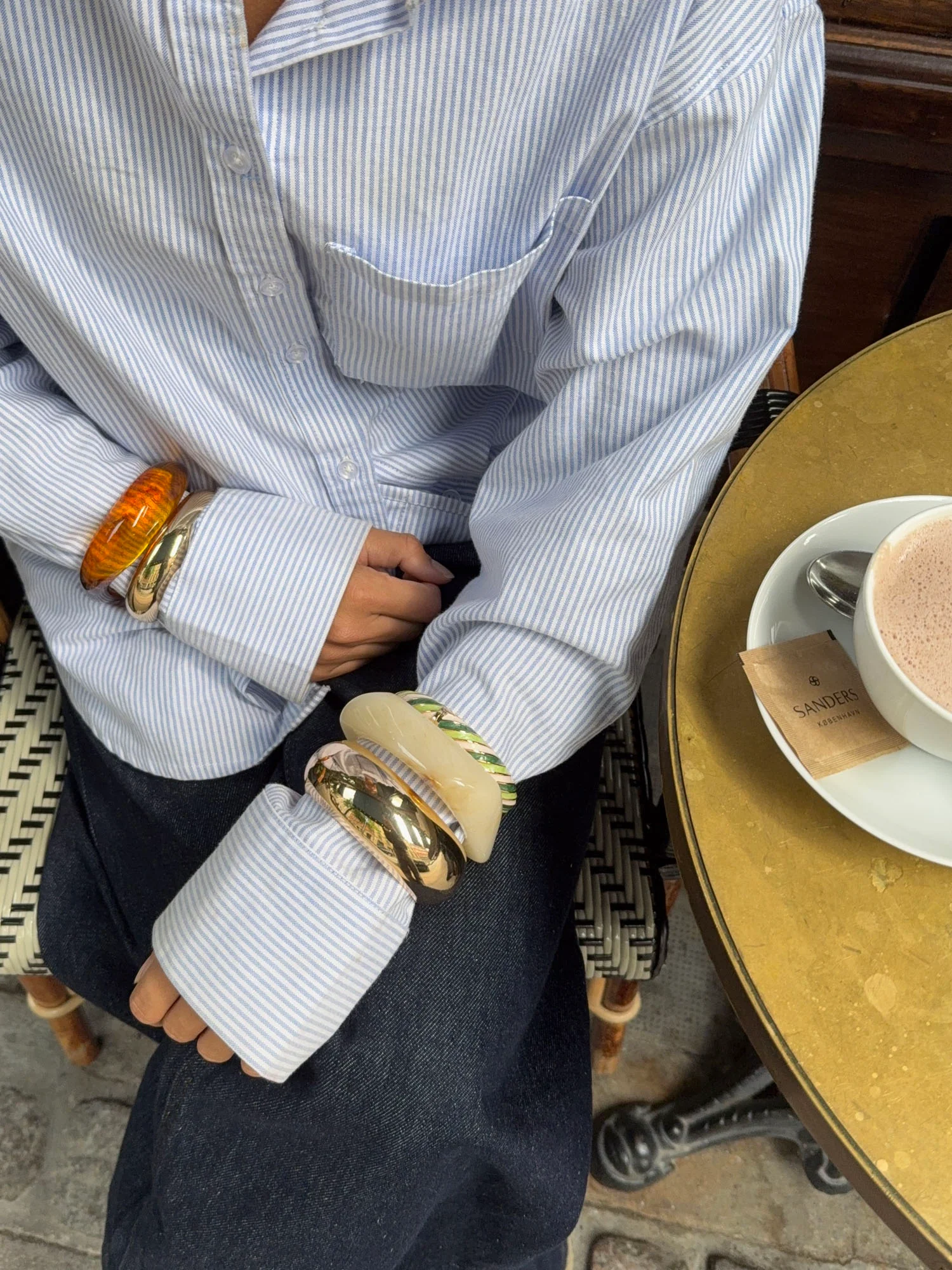 Lykke chunky armbĂĄnd - Off white - Image 9