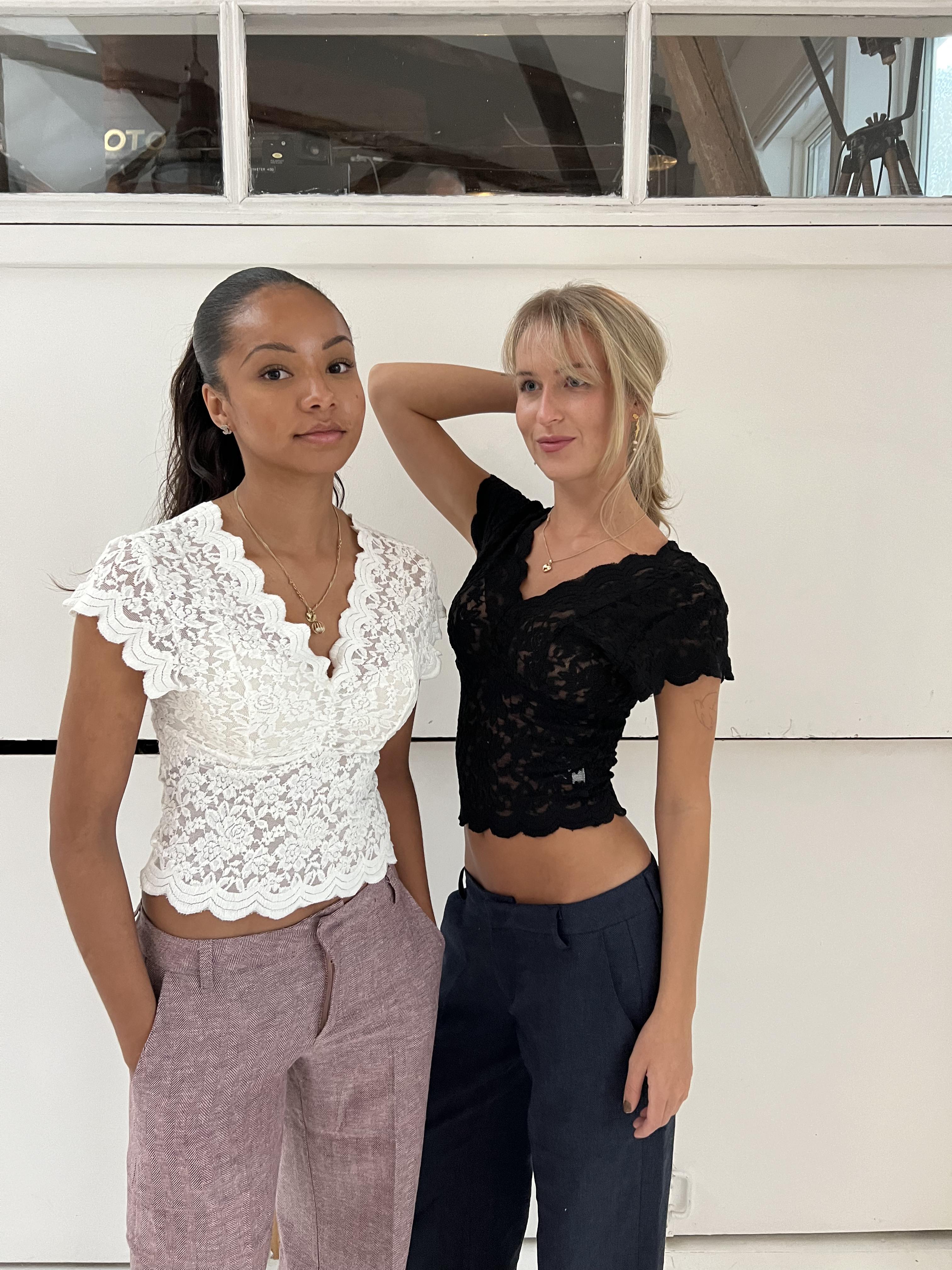 Isabel blondetop - Hvid - Image 12