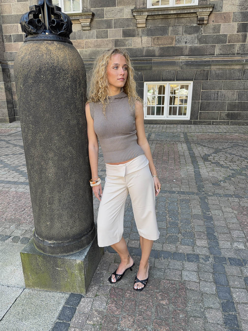 Calsia capribukser - Beige - Image 9