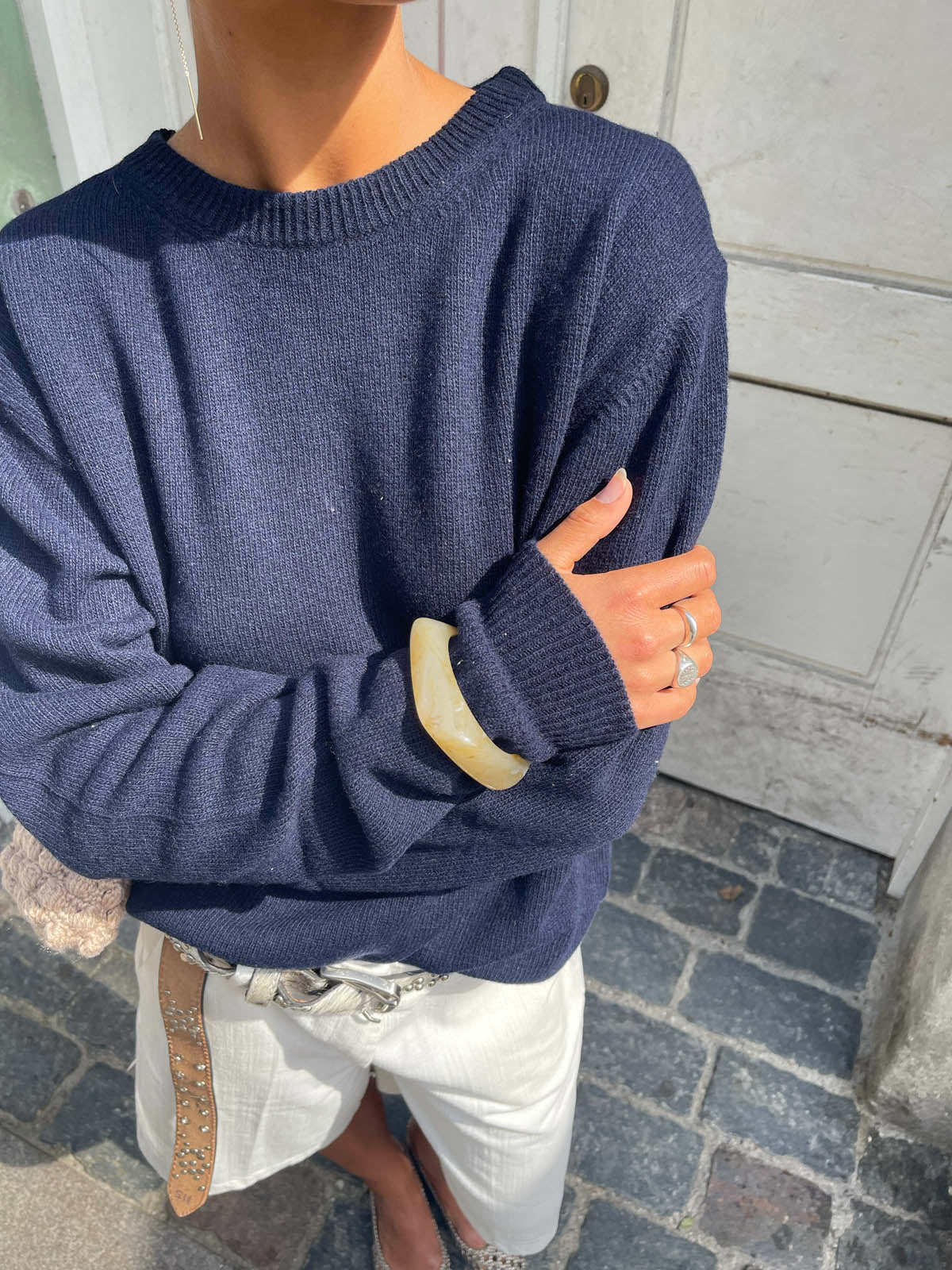 Lykke chunky armbånd - Lys honningfarvet - Image 6