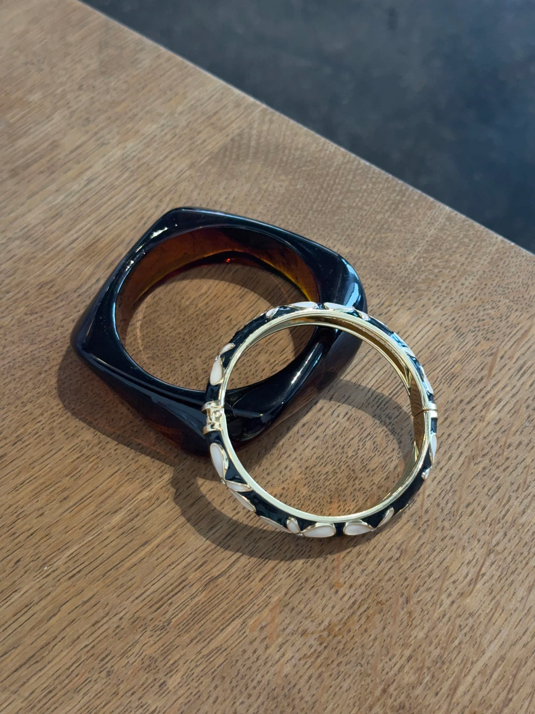 Lykke chunky armbånd - Brun - Image 5