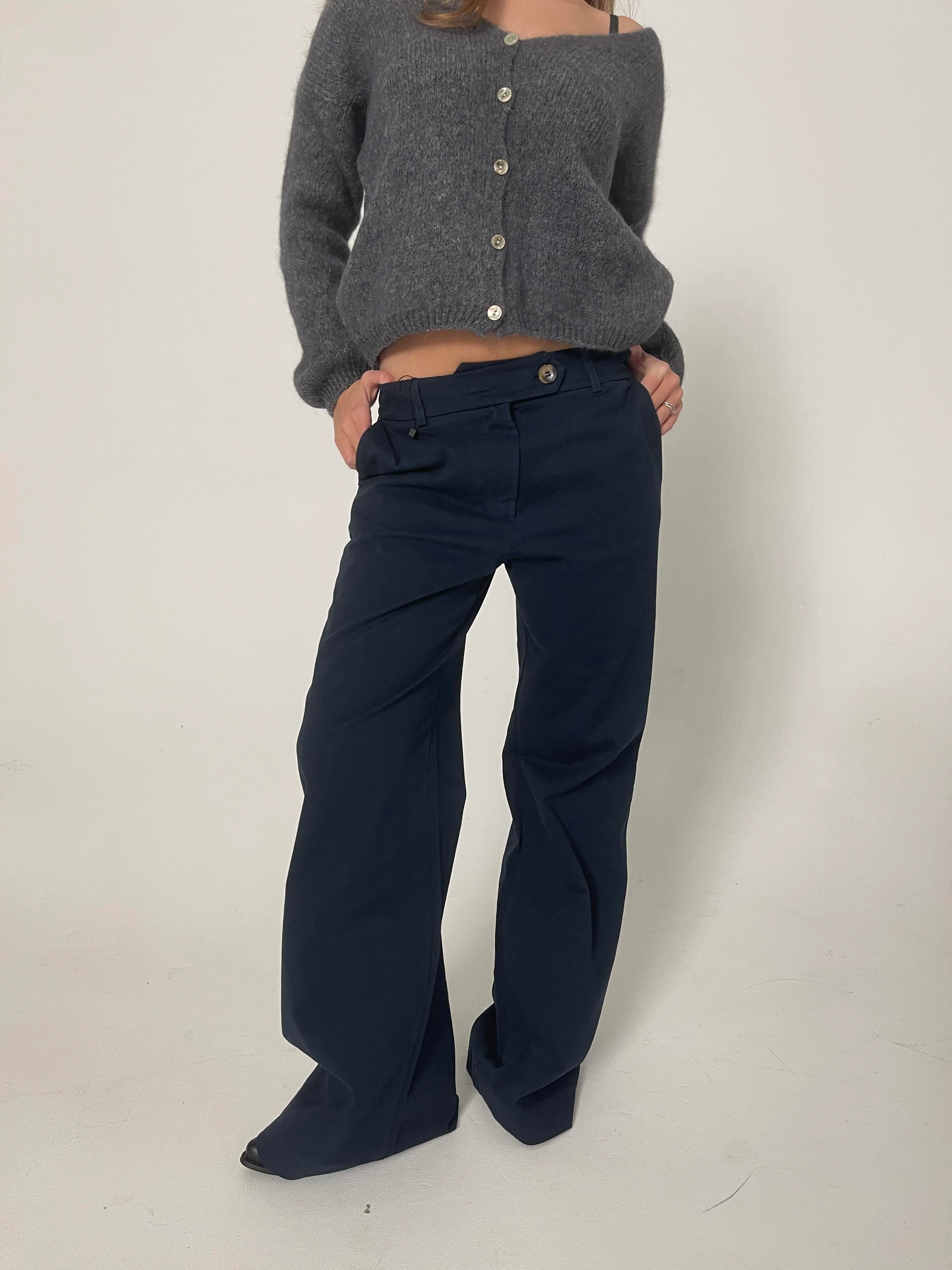 Romey bukser - Navy - Image 3
