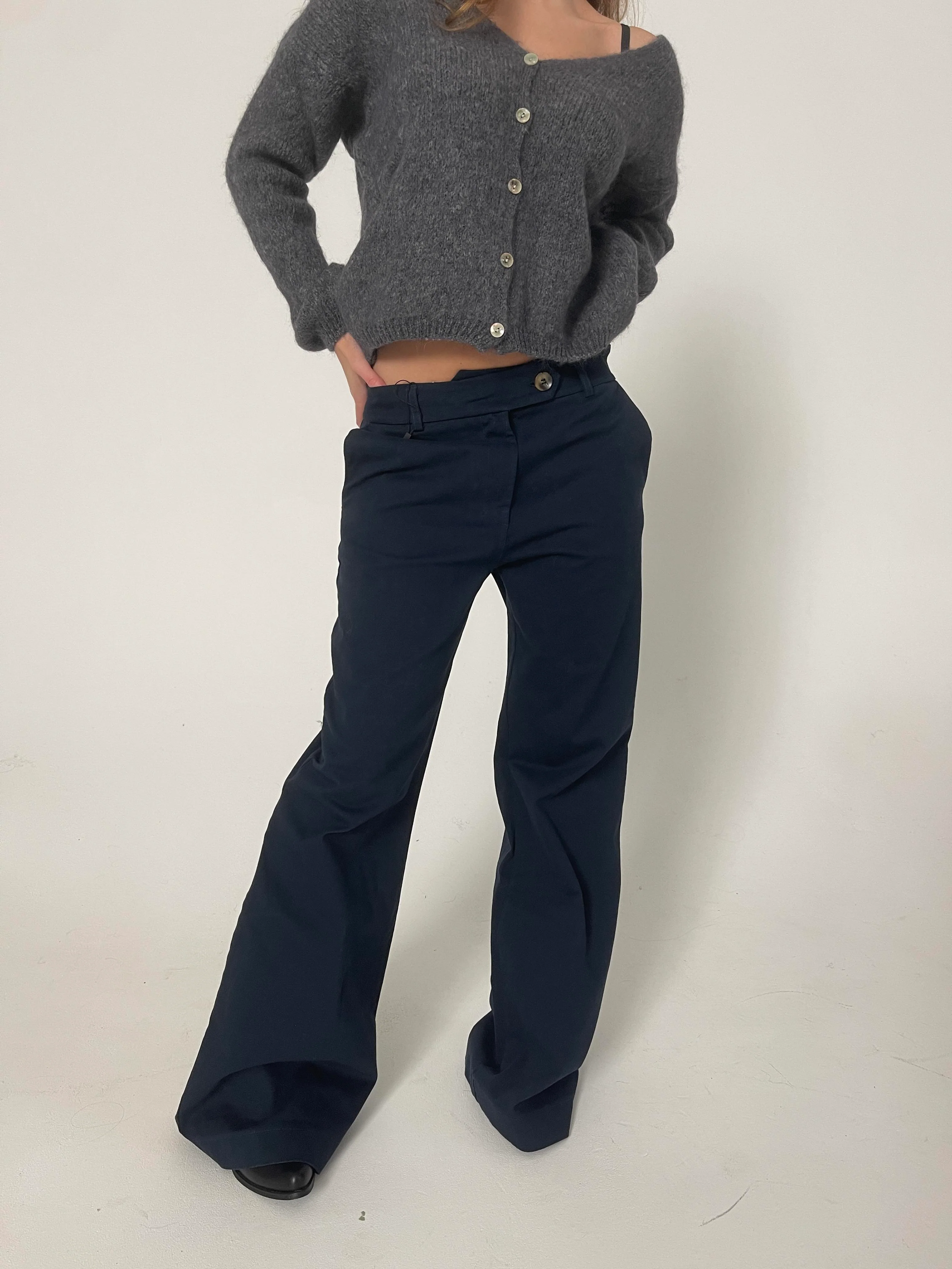Romey bukser - Navy - Image 8