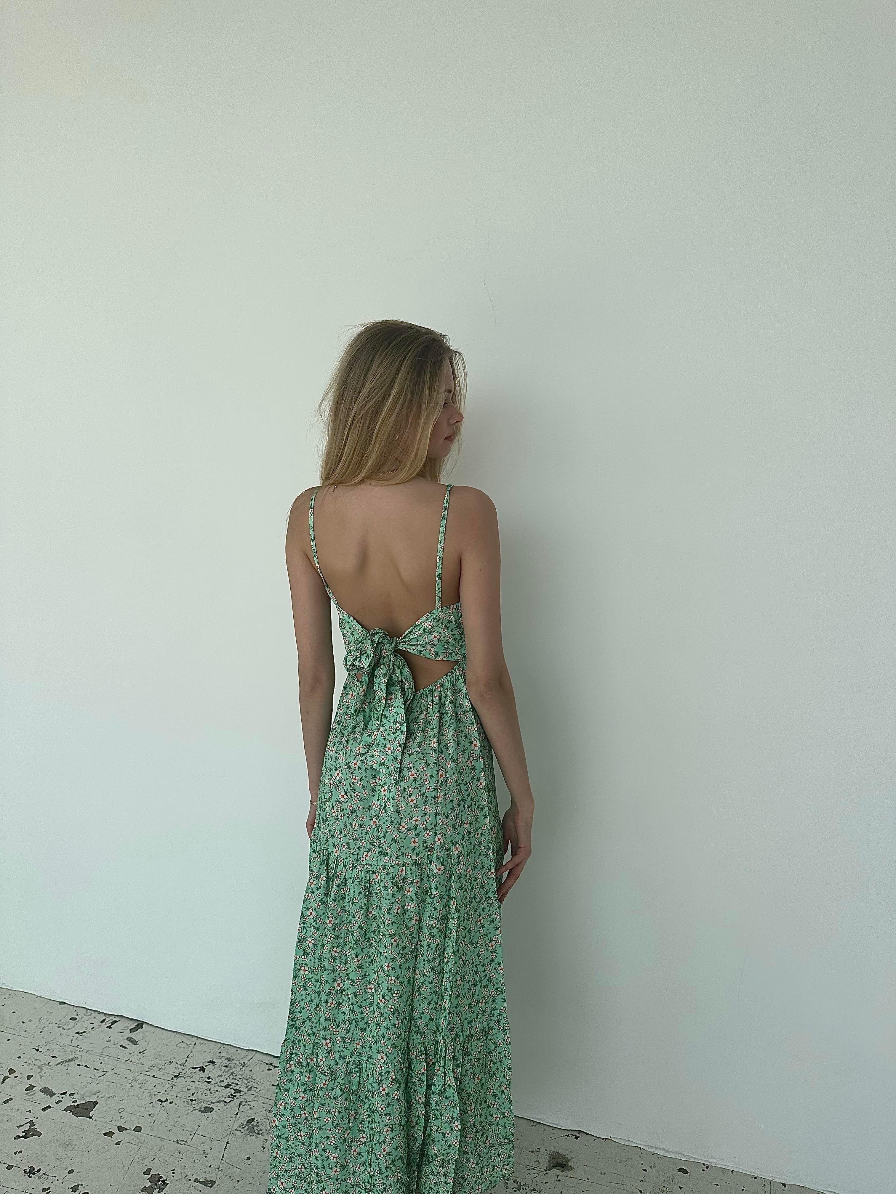 Kimora kjole - Grøn - Image 6