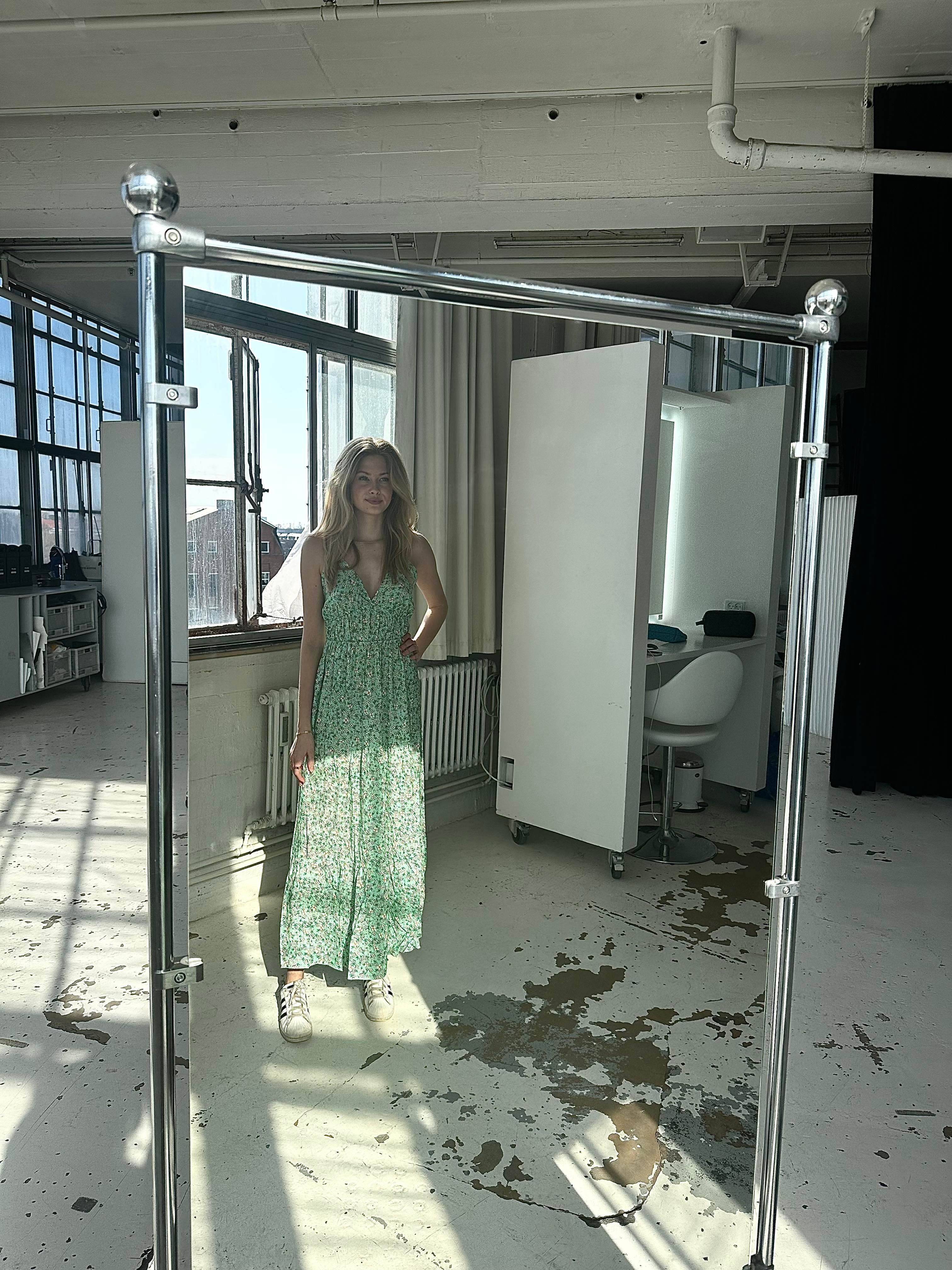Kimora kjole - Grøn - Image 7