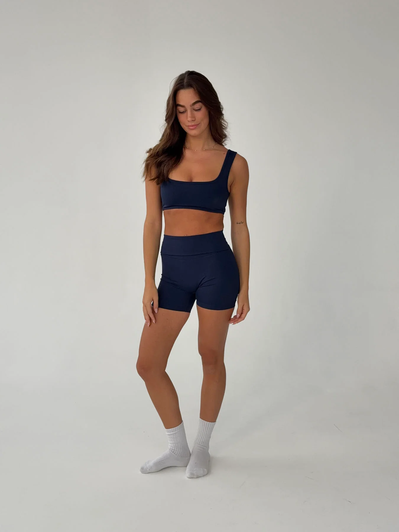 Folded essential shorts - Midnight - Image 13