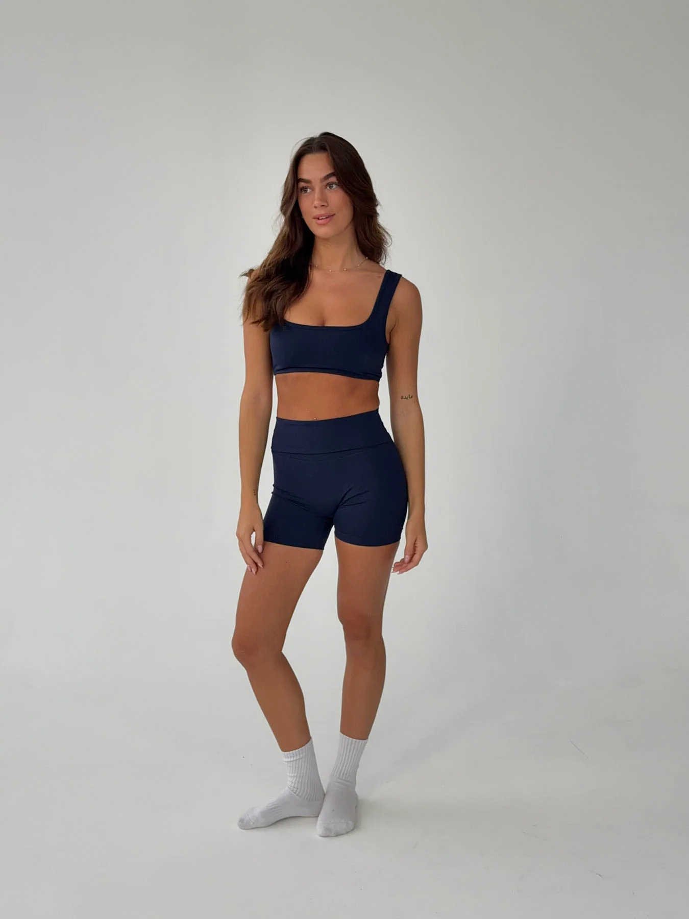 Folded essential shorts - Midnight - Image 15
