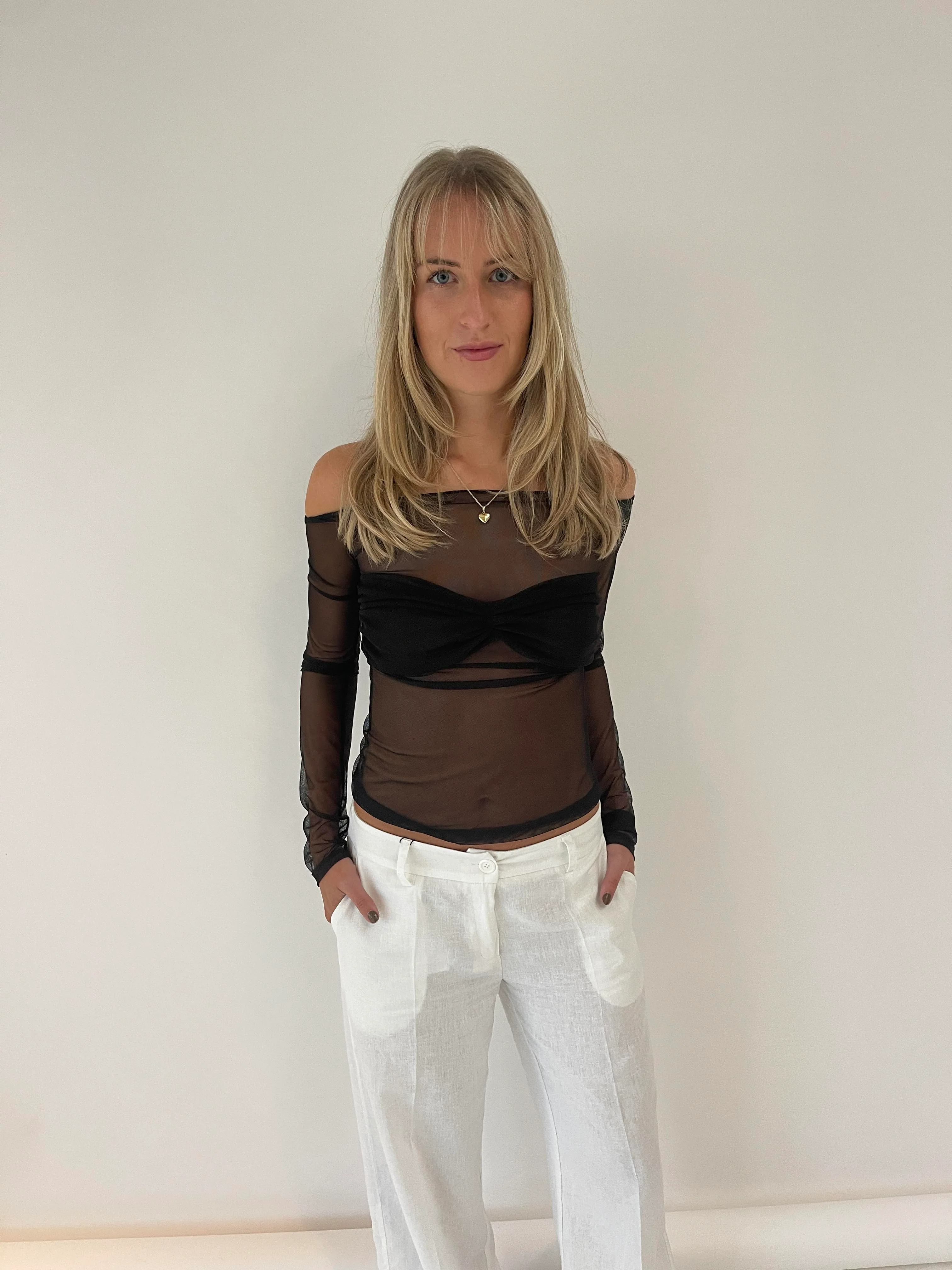 Galia bluse - Sort - Image 6
