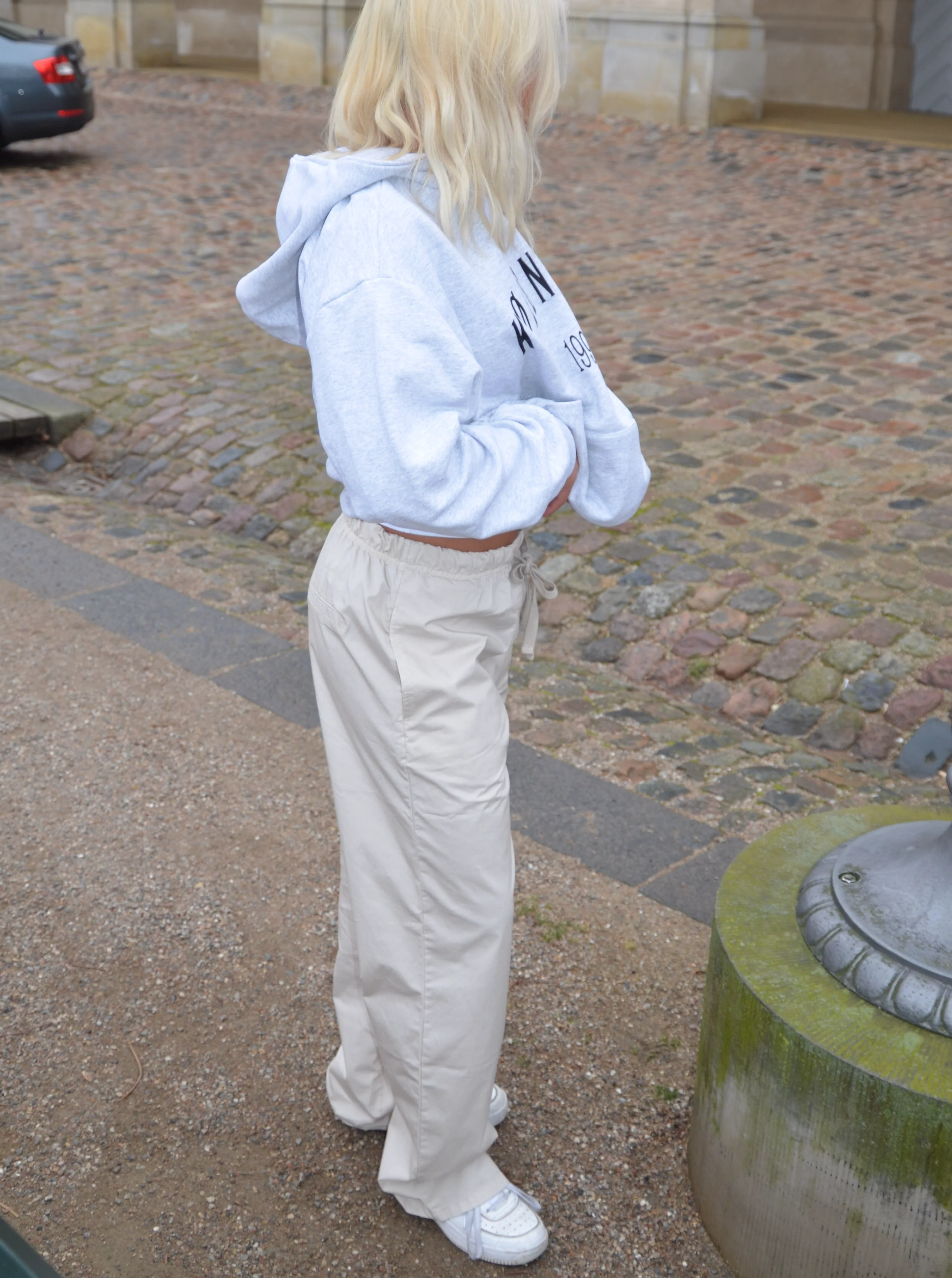 Thora løse bukser - Beige - Image 7