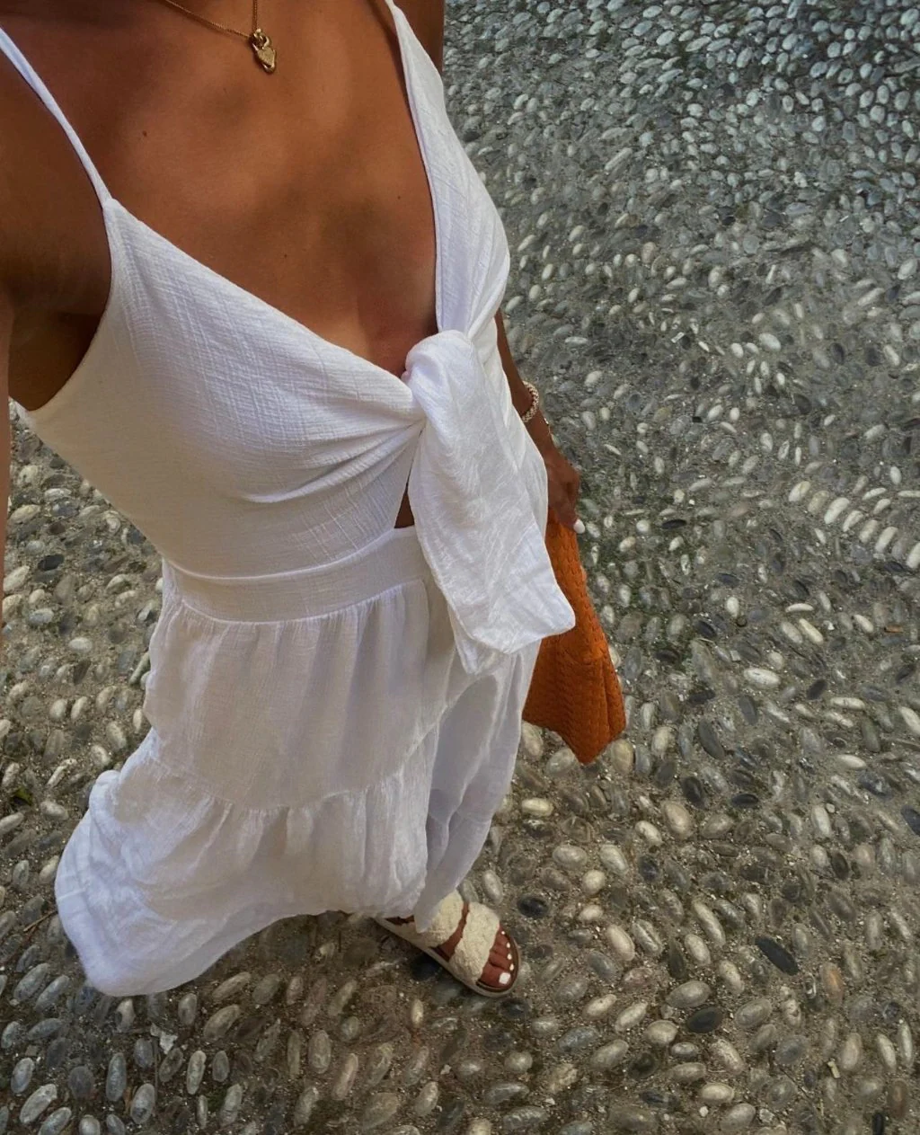 Lydia kjole - hvid - Image 11