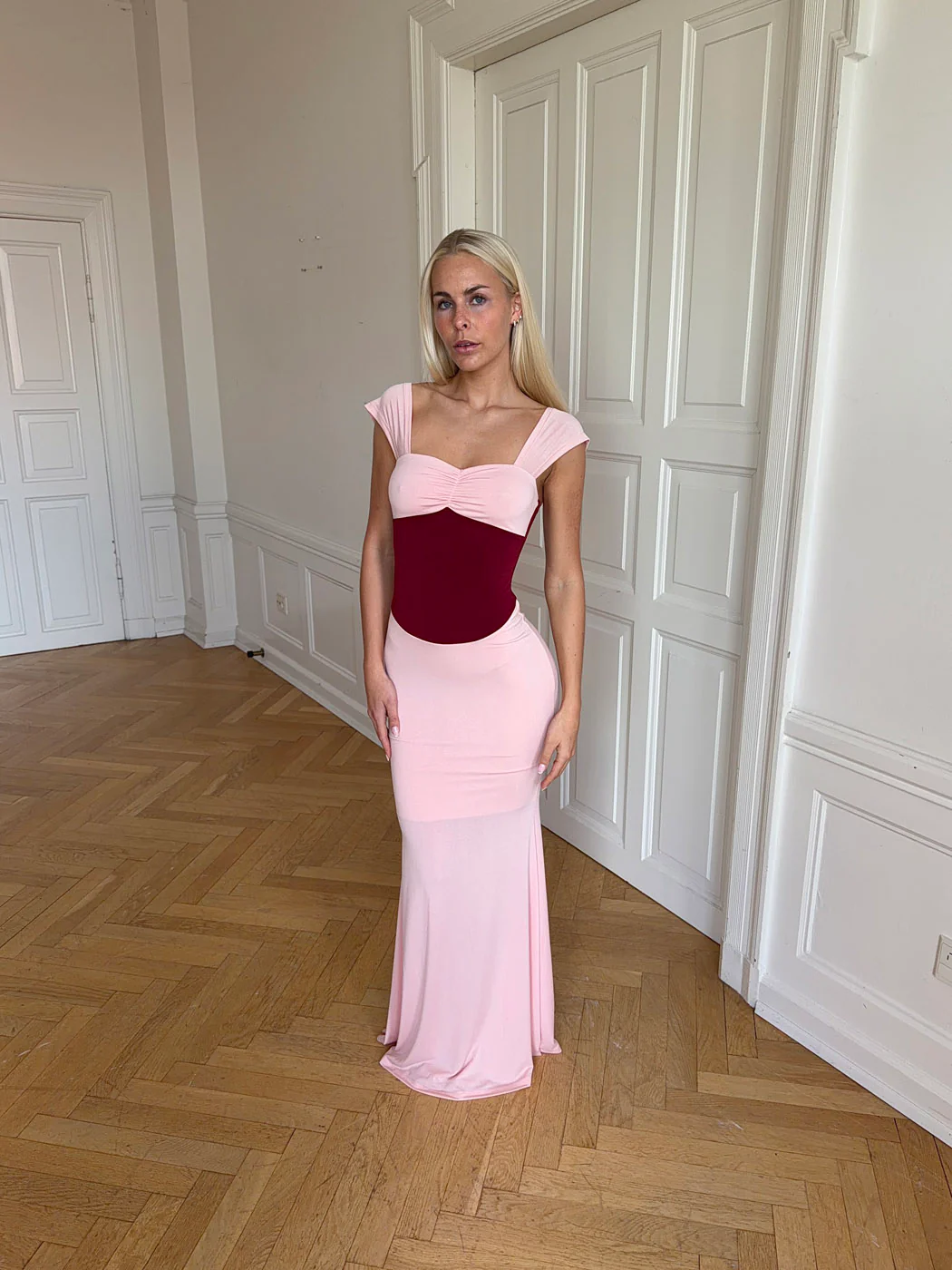 Rosa kjole - Lyserød/rød - Image 10