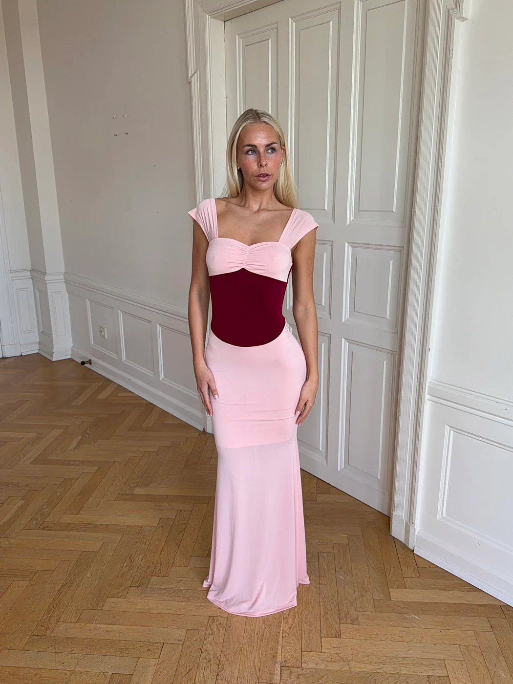 Rosa kjole - Lyserød/rød - Image 7