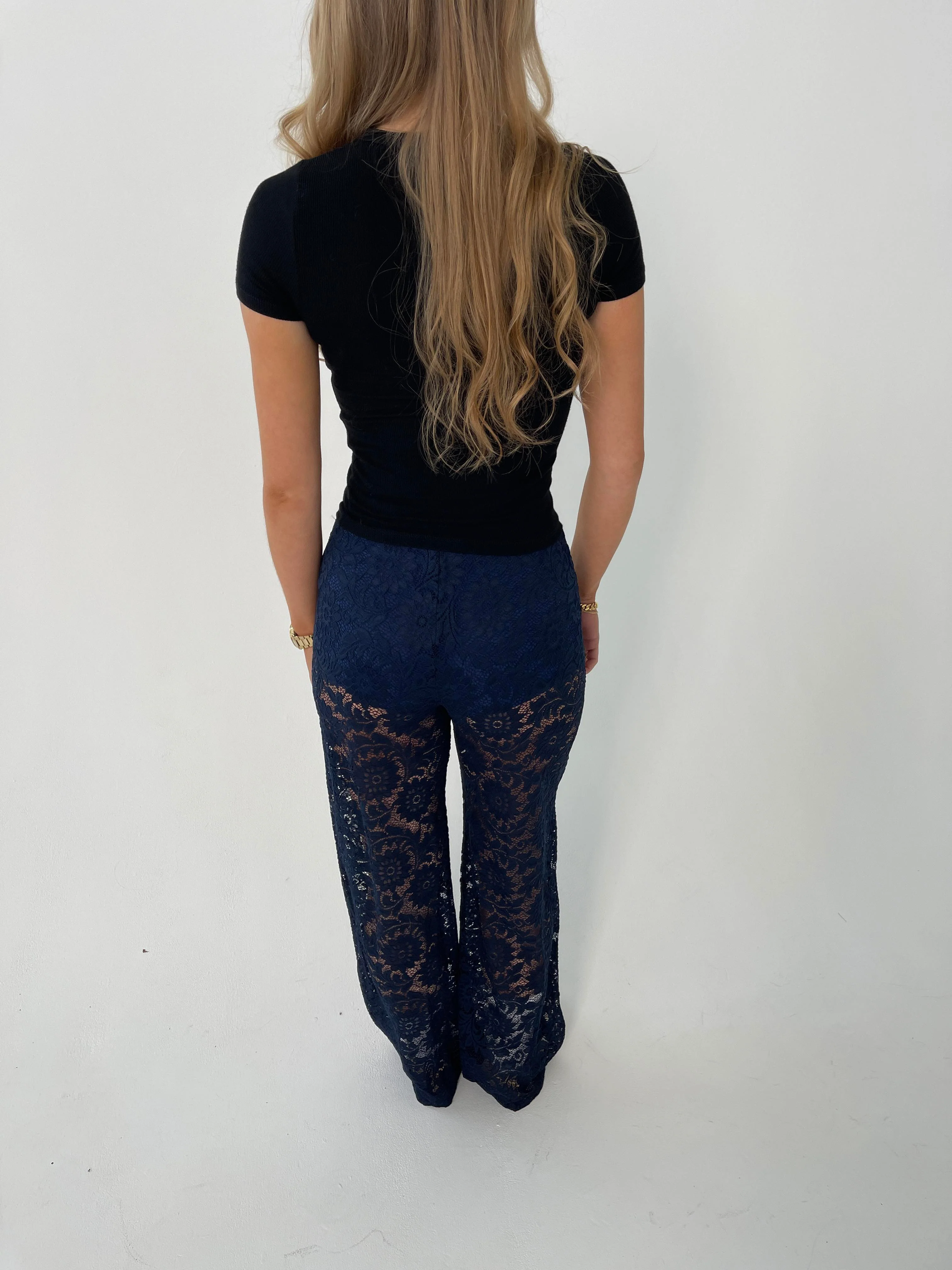 Marla blonde bukser - Navy - Image 17