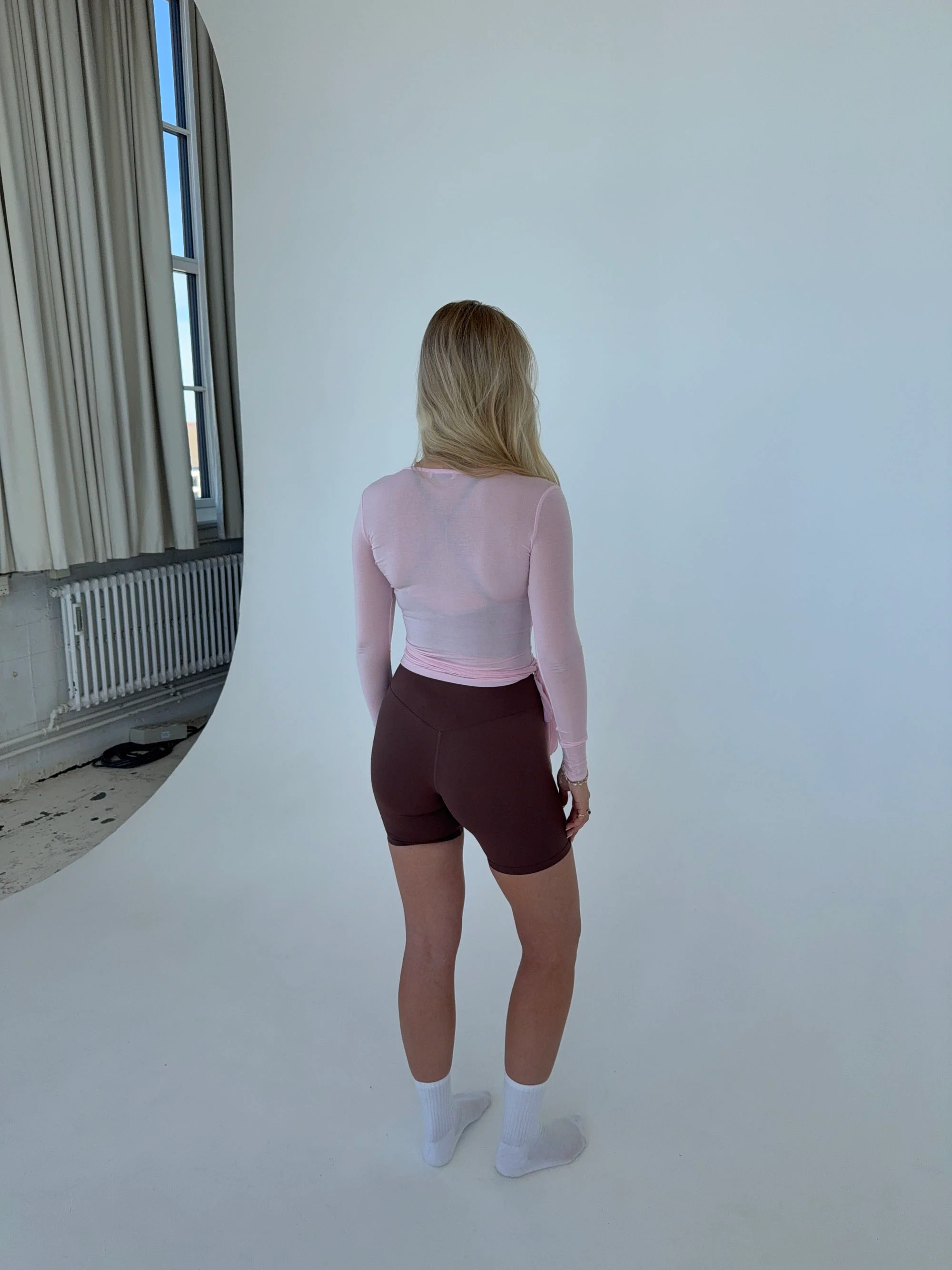 Motion wrap bluse - Candyfloss - Image 6
