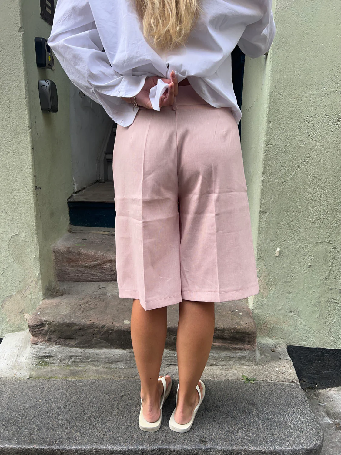 Nayaly bermudashorts - Lyserød - Image 4