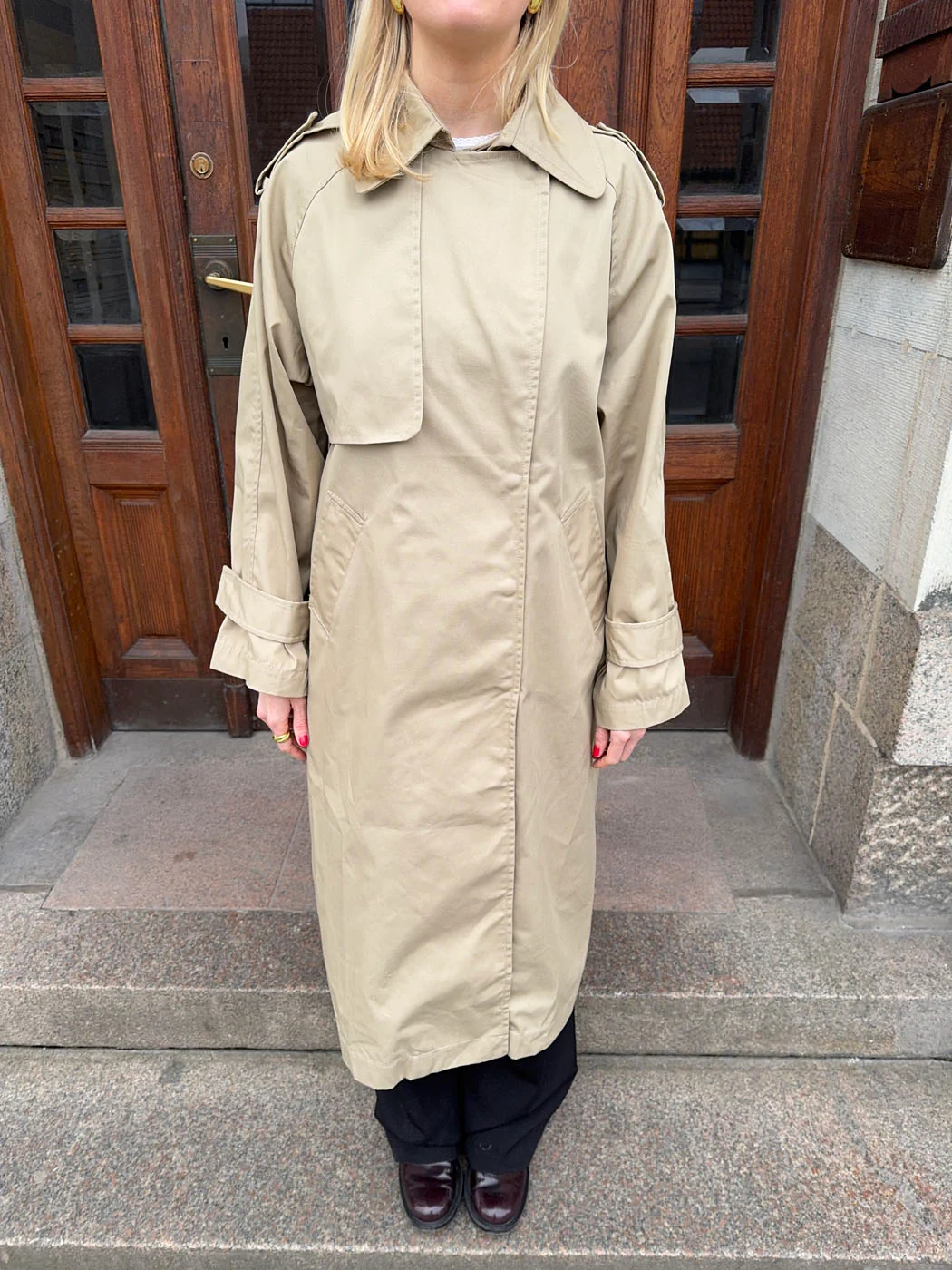 Nyra trenchcoat - Beige - Image 7