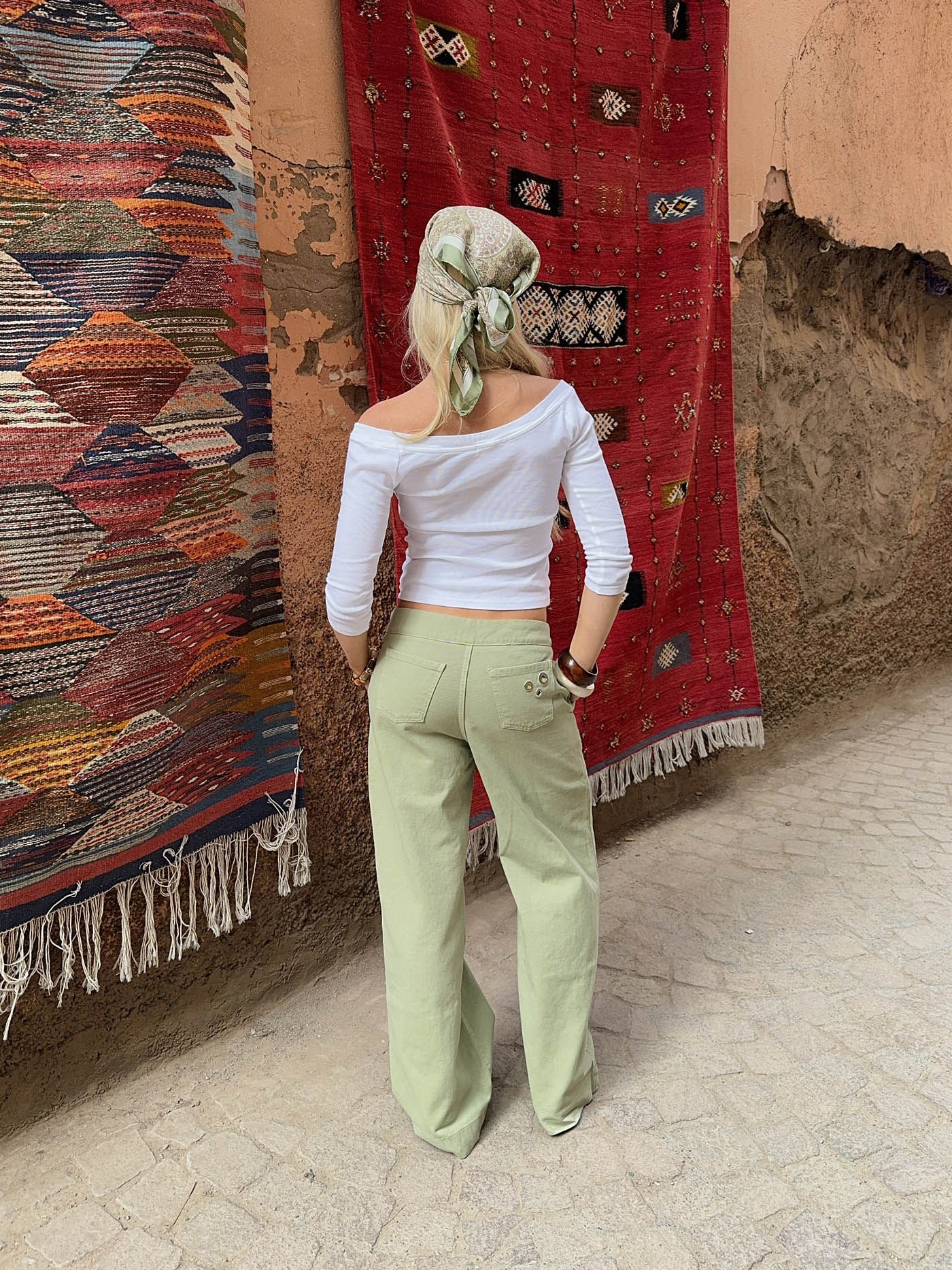 Sisivilia bluse med trekvartærmer - Hvid - Image 3
