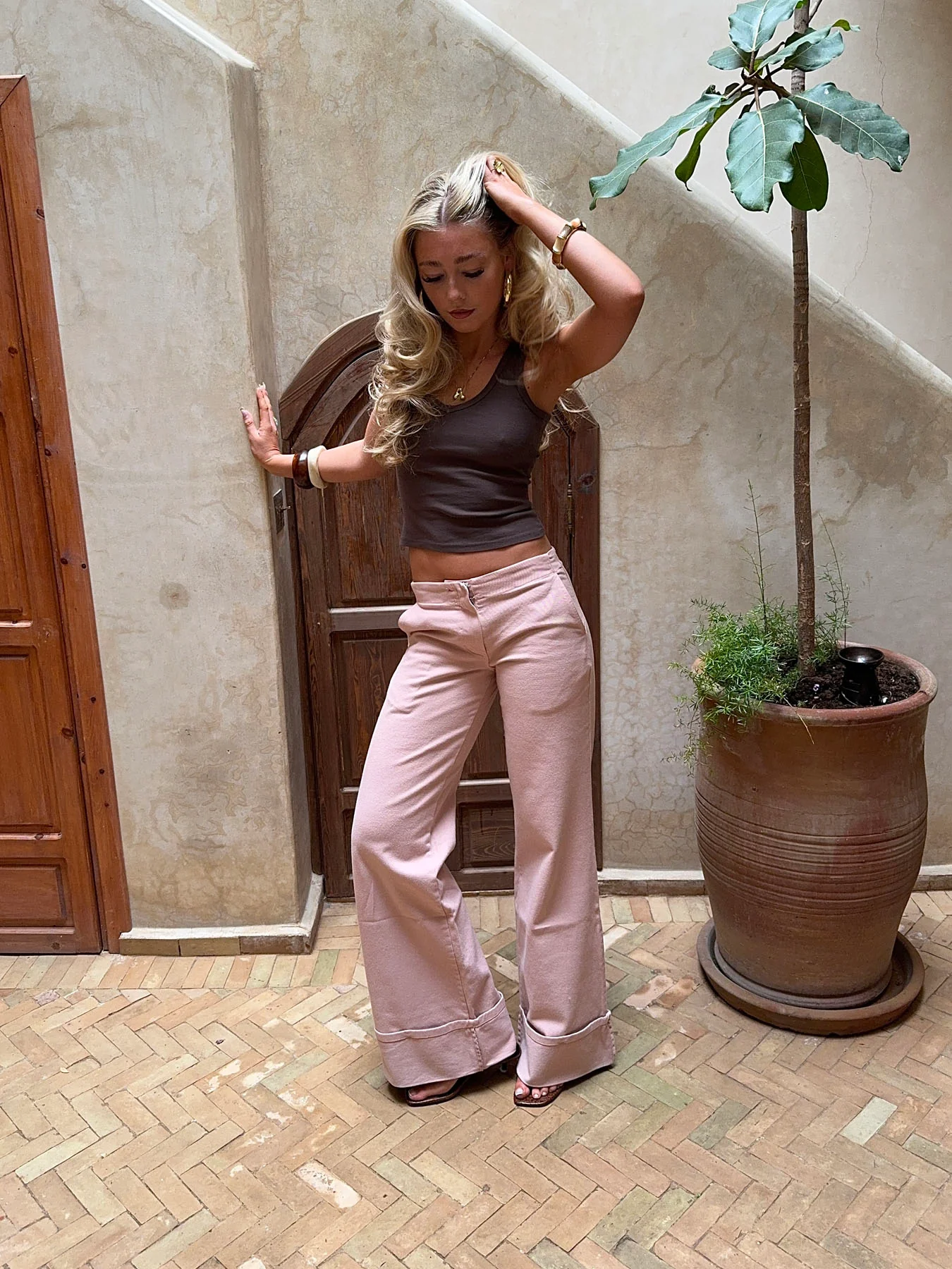 Siv jeans - Lyserød - Image 6