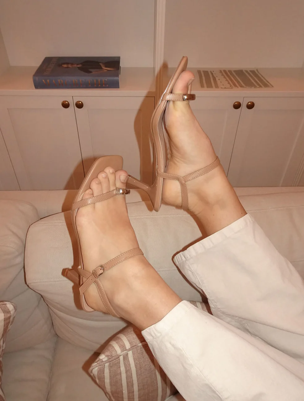 Prima hæle - Beige