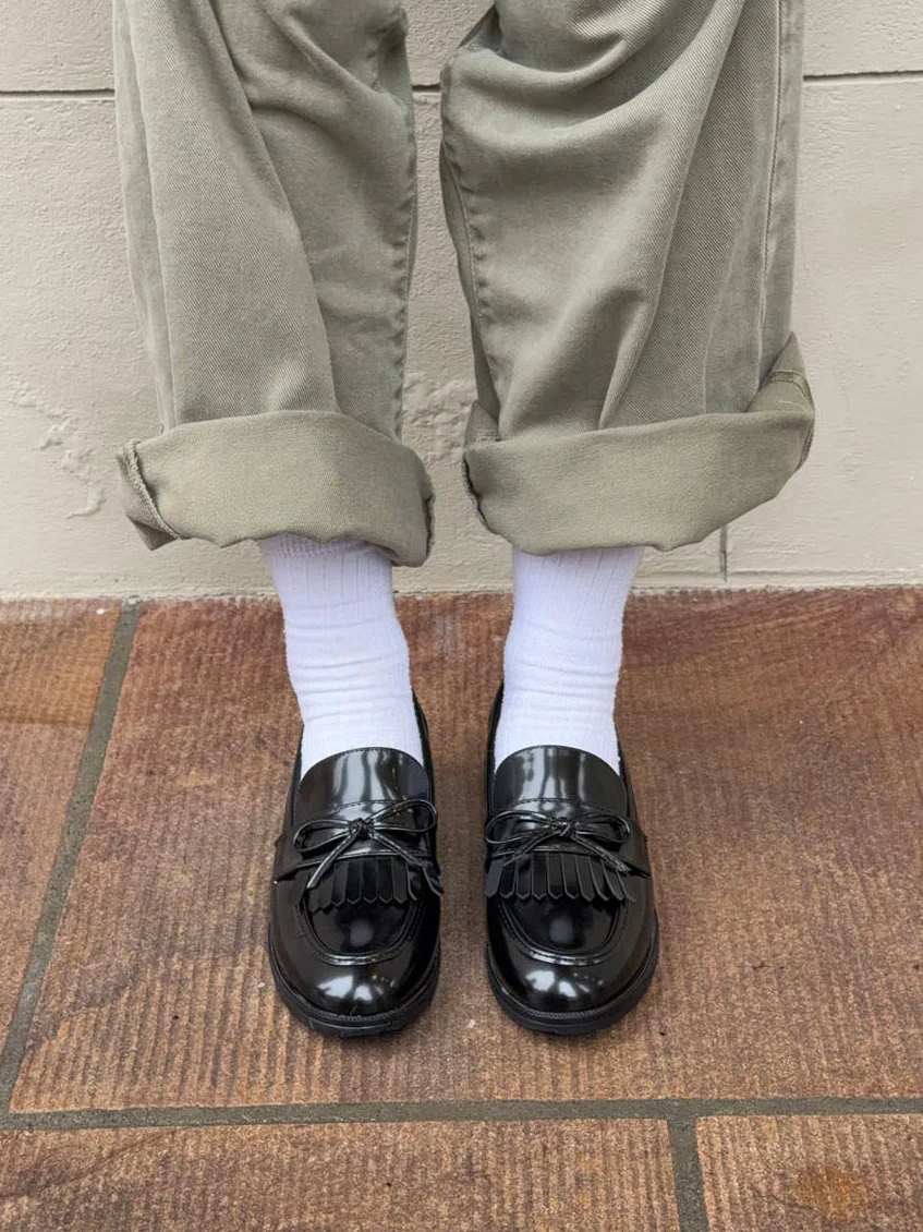 Samia loafers med detaljer - Sort - Image 9