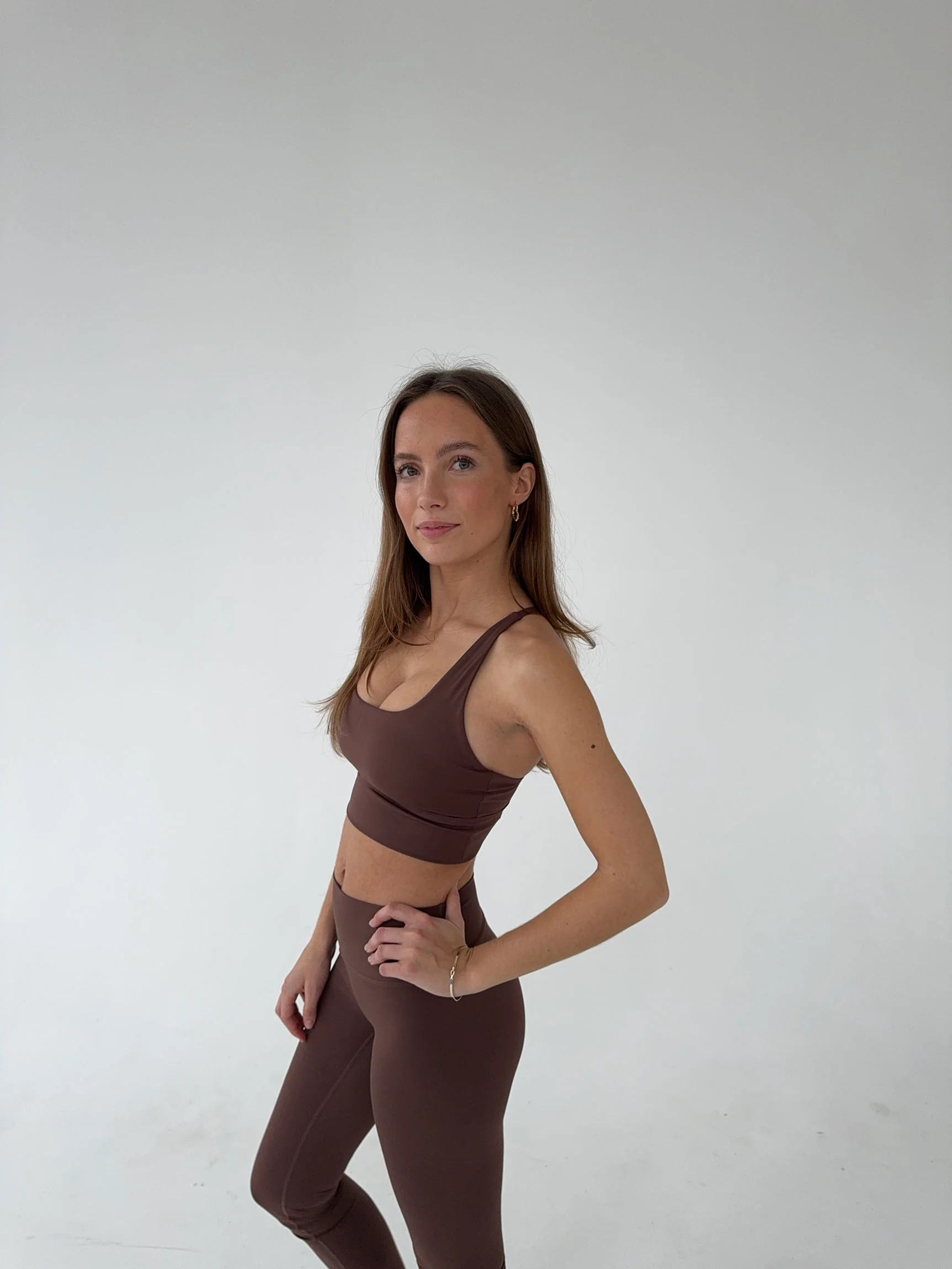 Crossback bra - Espresso - Image 10