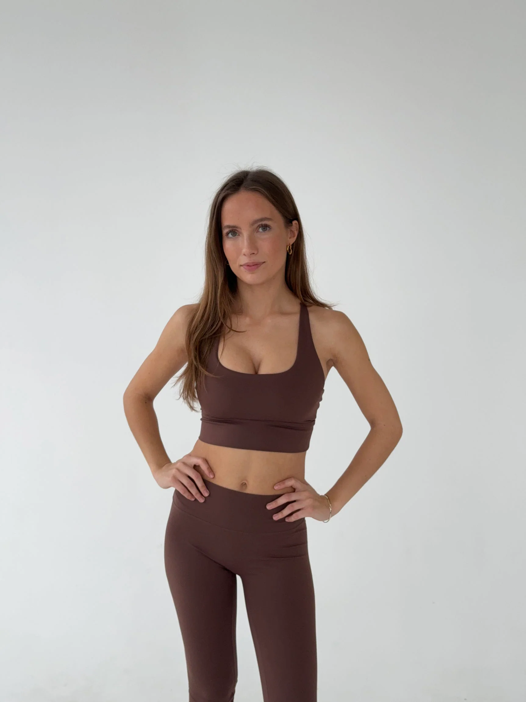 Crossback bra - Espresso - Image 3