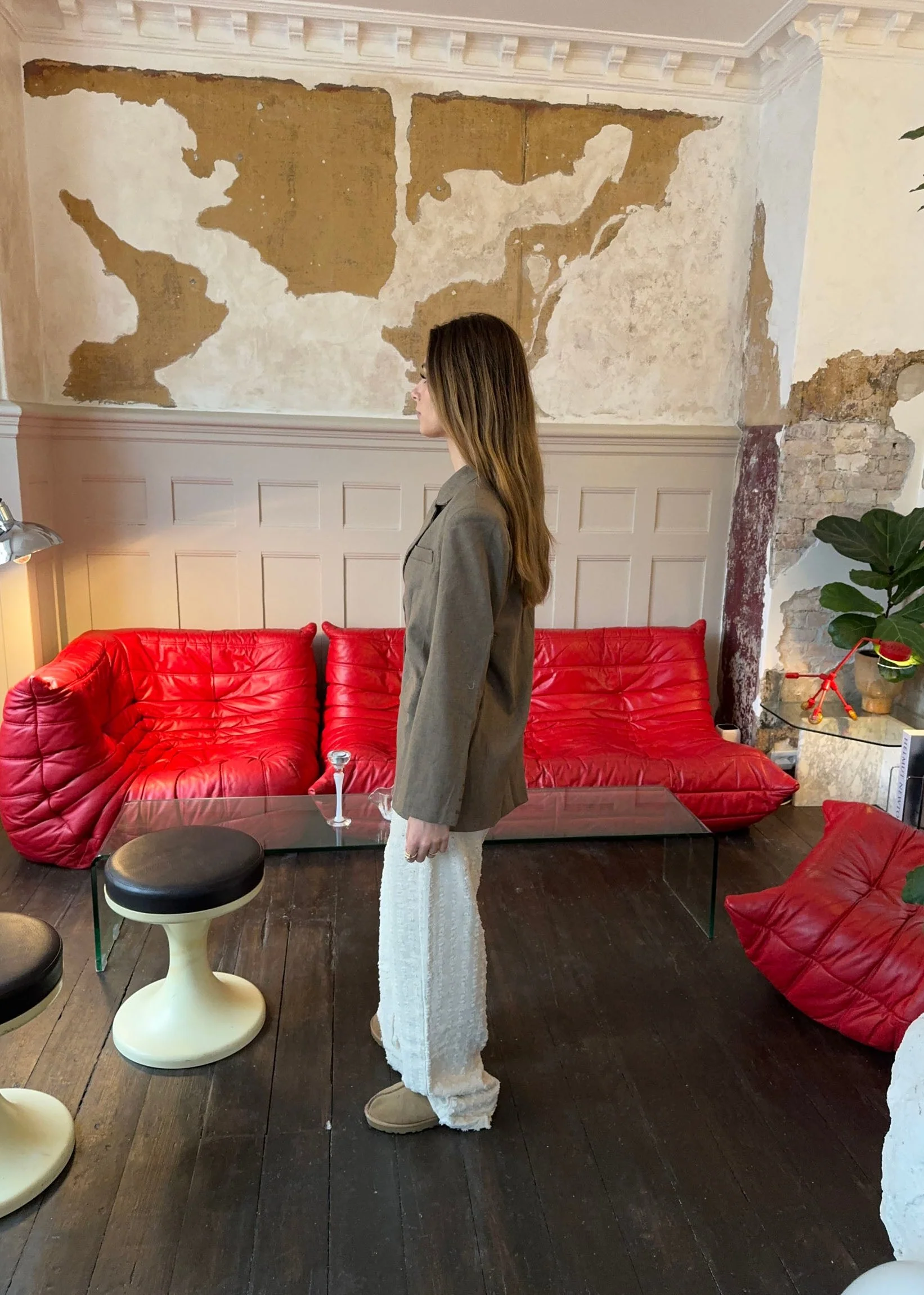 Rosalie blazer - Taupe - Image 6