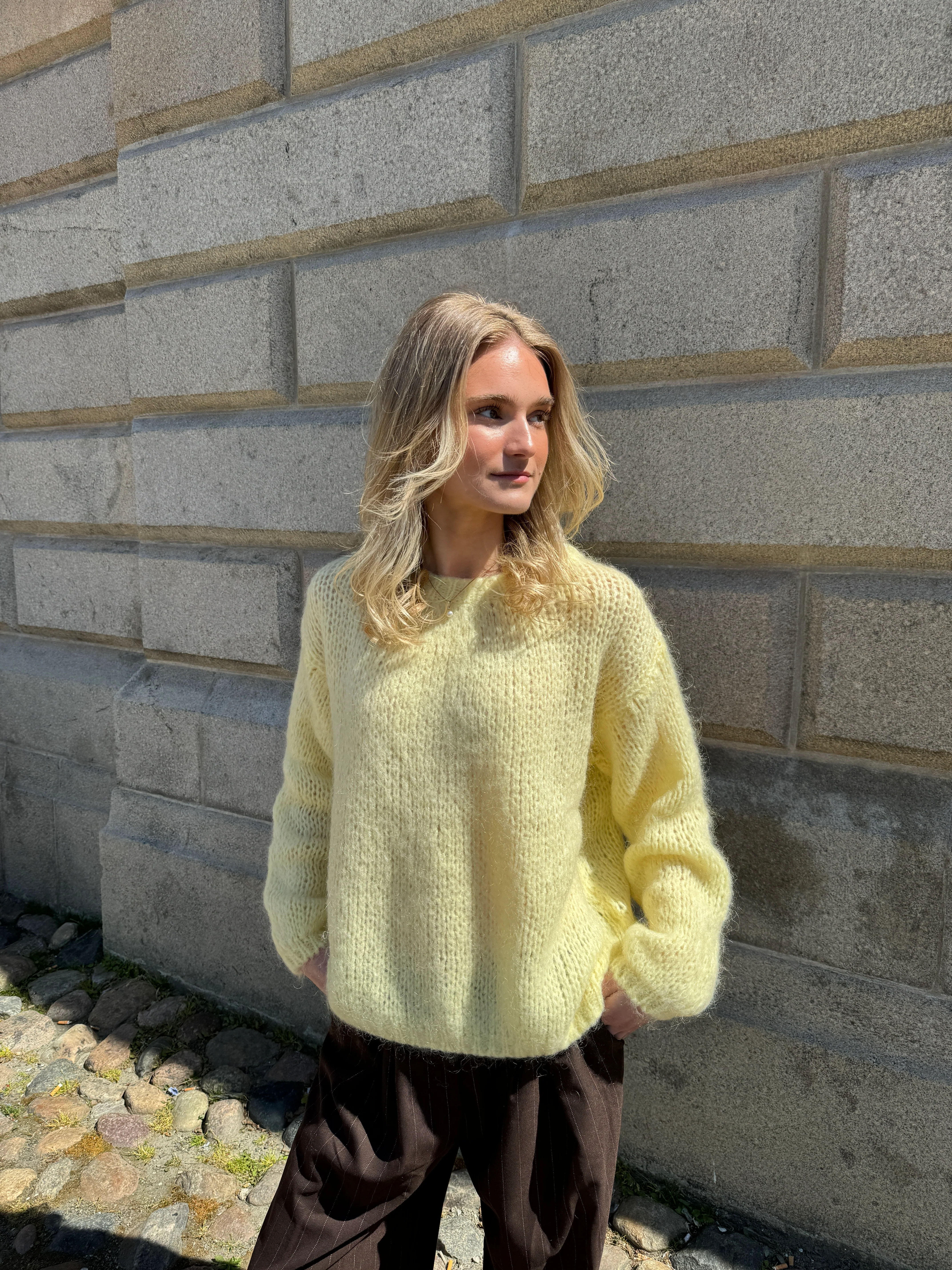 Genevieve striktrøje - Gul - Image 9