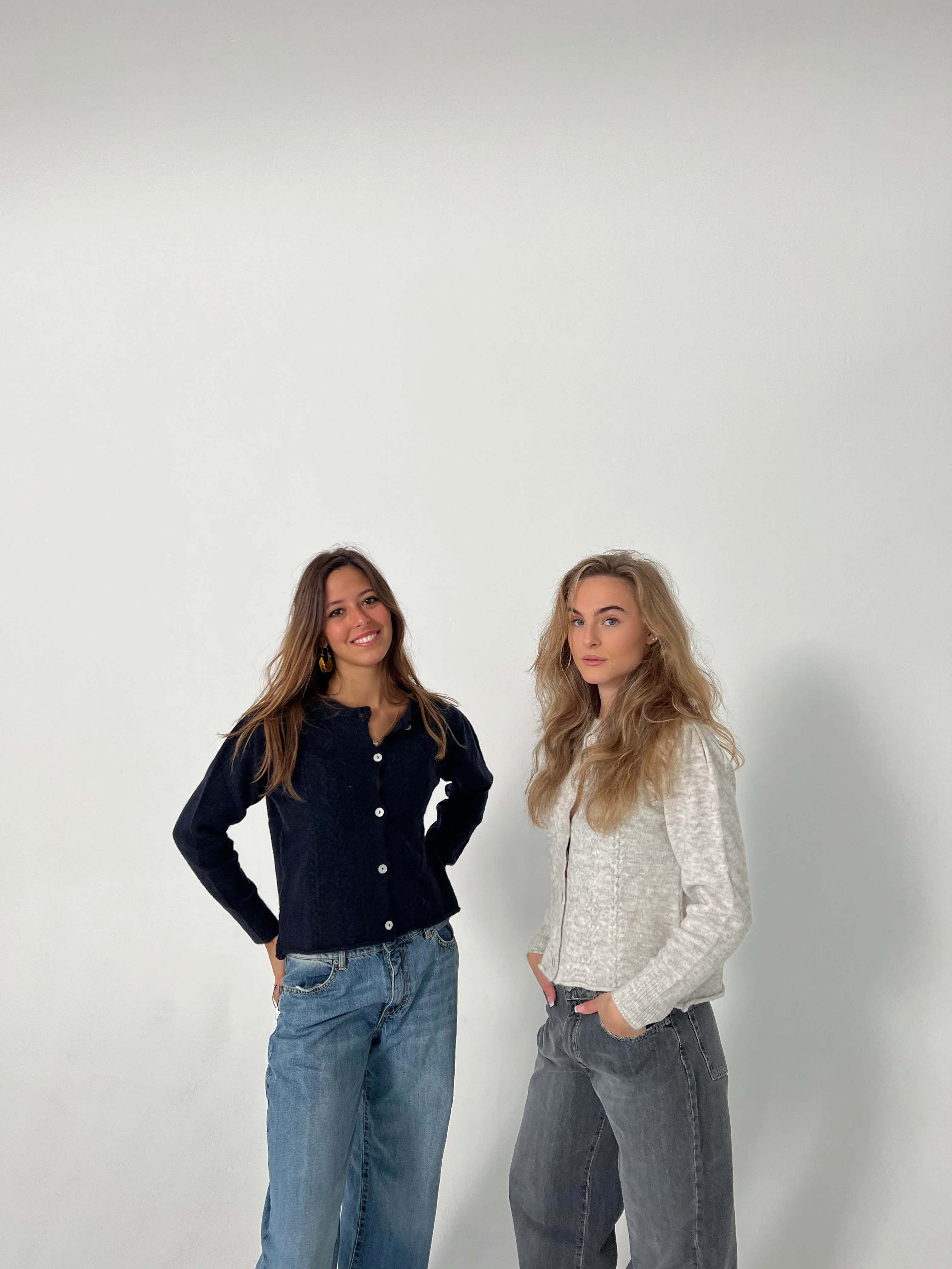 Cilla strikket cardigan - Navy - Image 16