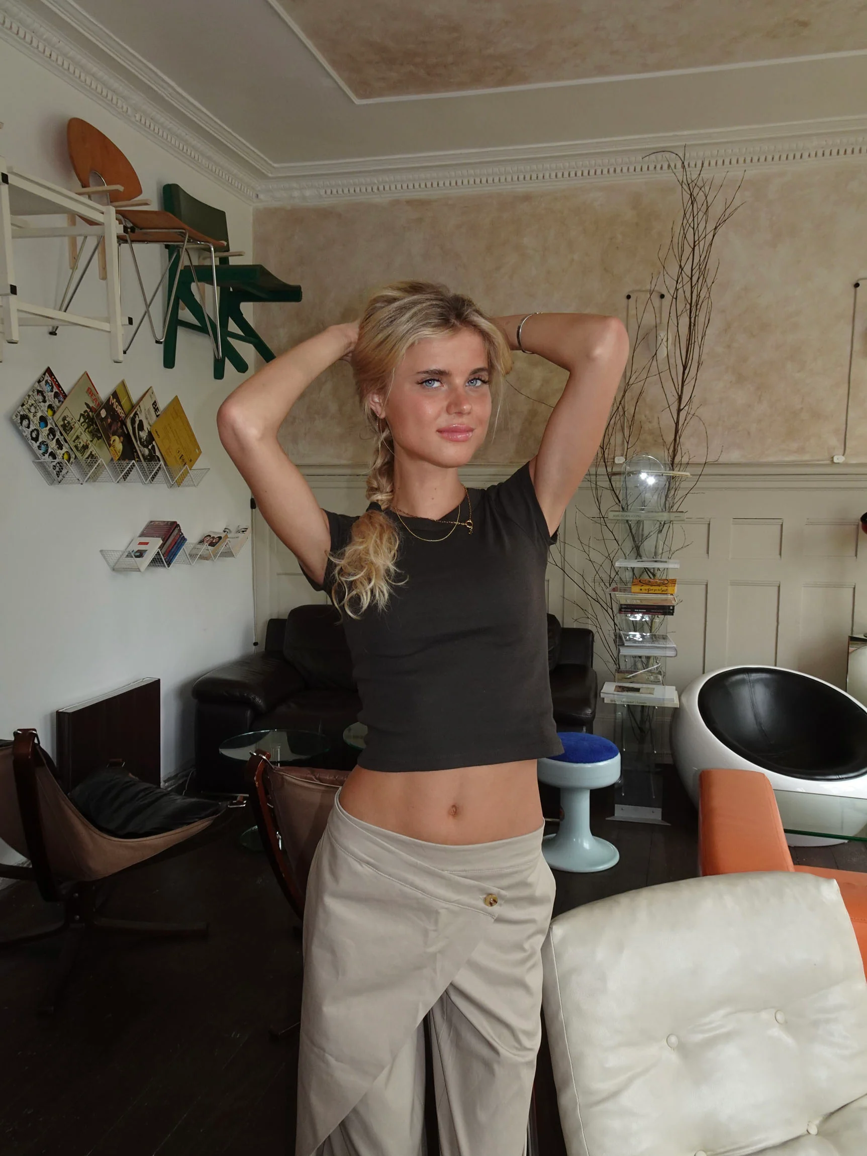 Eleni t-shirt - Brun - Image 6