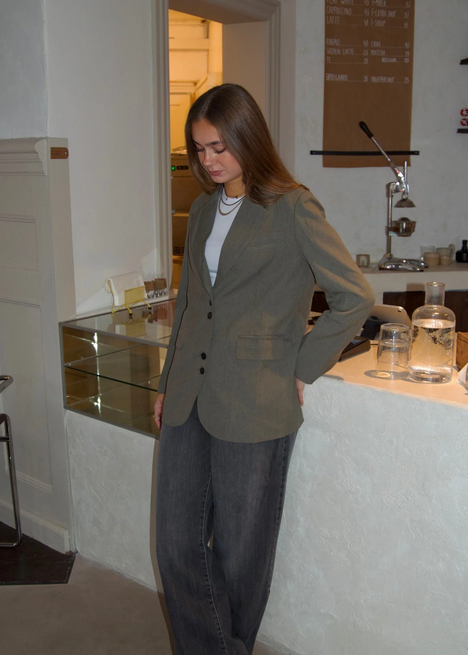 Rosalie blazer - Grøn/grå - Image 2