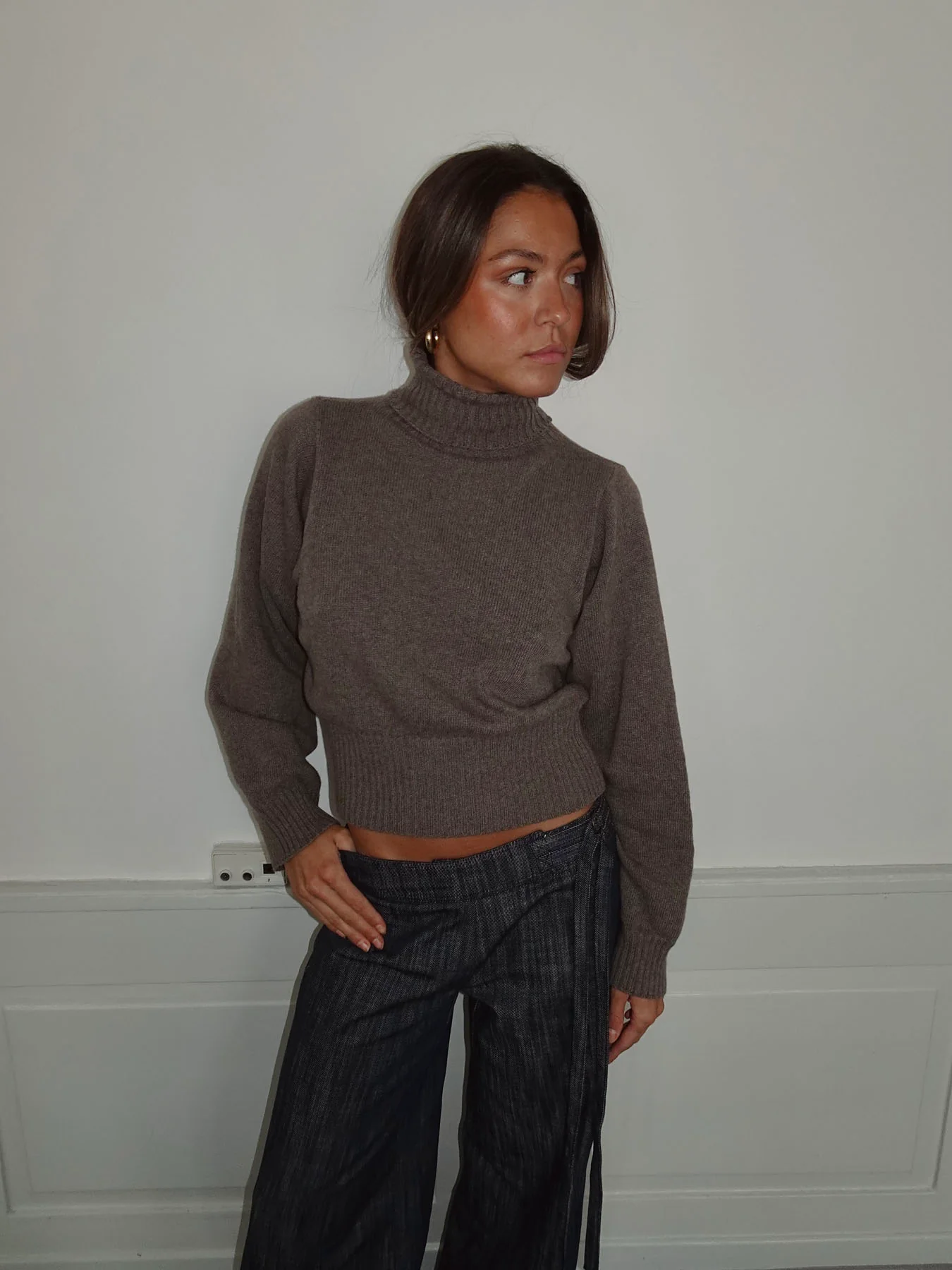 Vivina turtleneck - Brun - Image 12